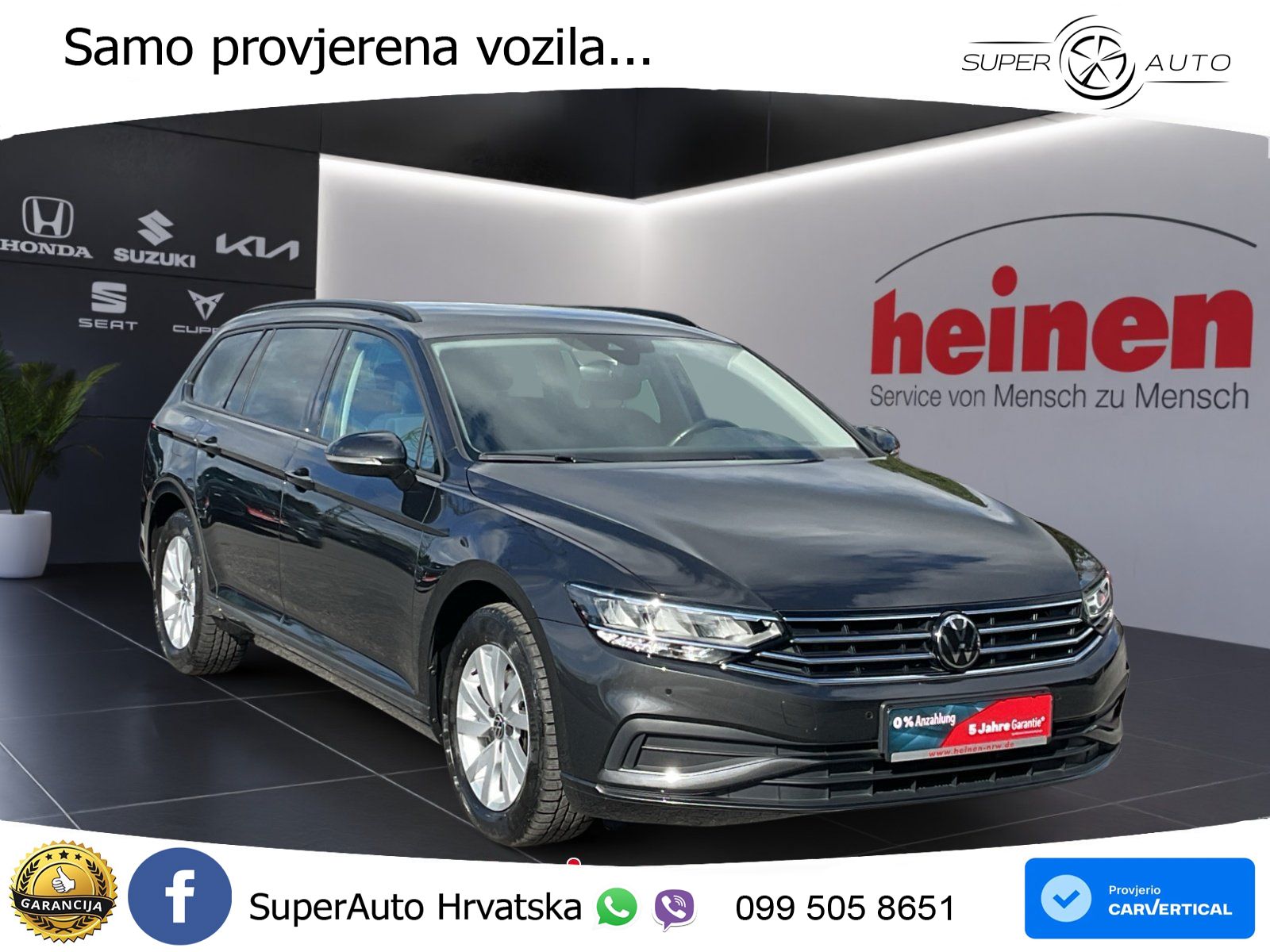 Volkswagen Passat Variant 1.5 TSI (150 KS) DSG ACT LED+GR SJED+ACC