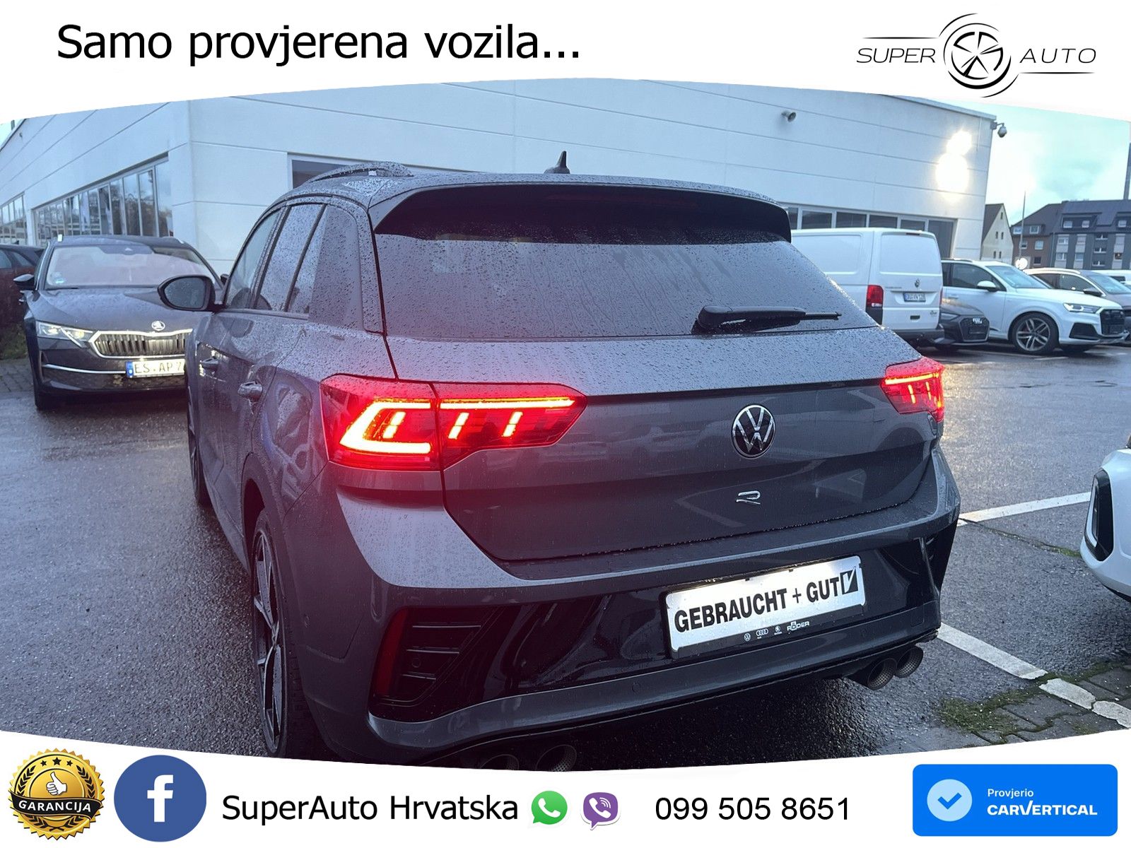 Volkswagen T-Roc R 2.0 TSI (300 KS) OPF 4M DSG LED+GR SJED+ACC