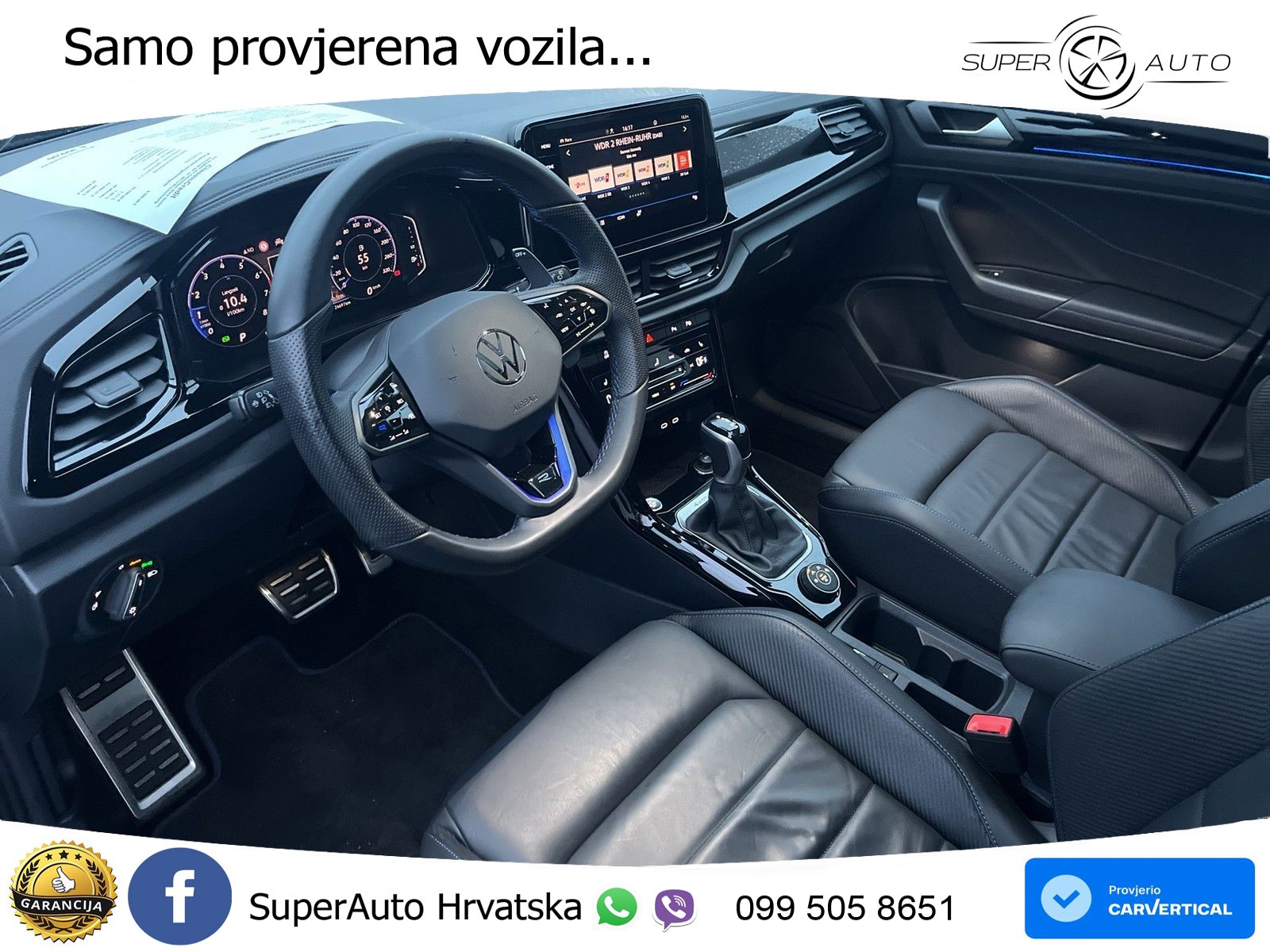 Volkswagen T-Roc R 2.0 TSI (300 KS) OPF 4M DSG LED+GR SJED+ACC