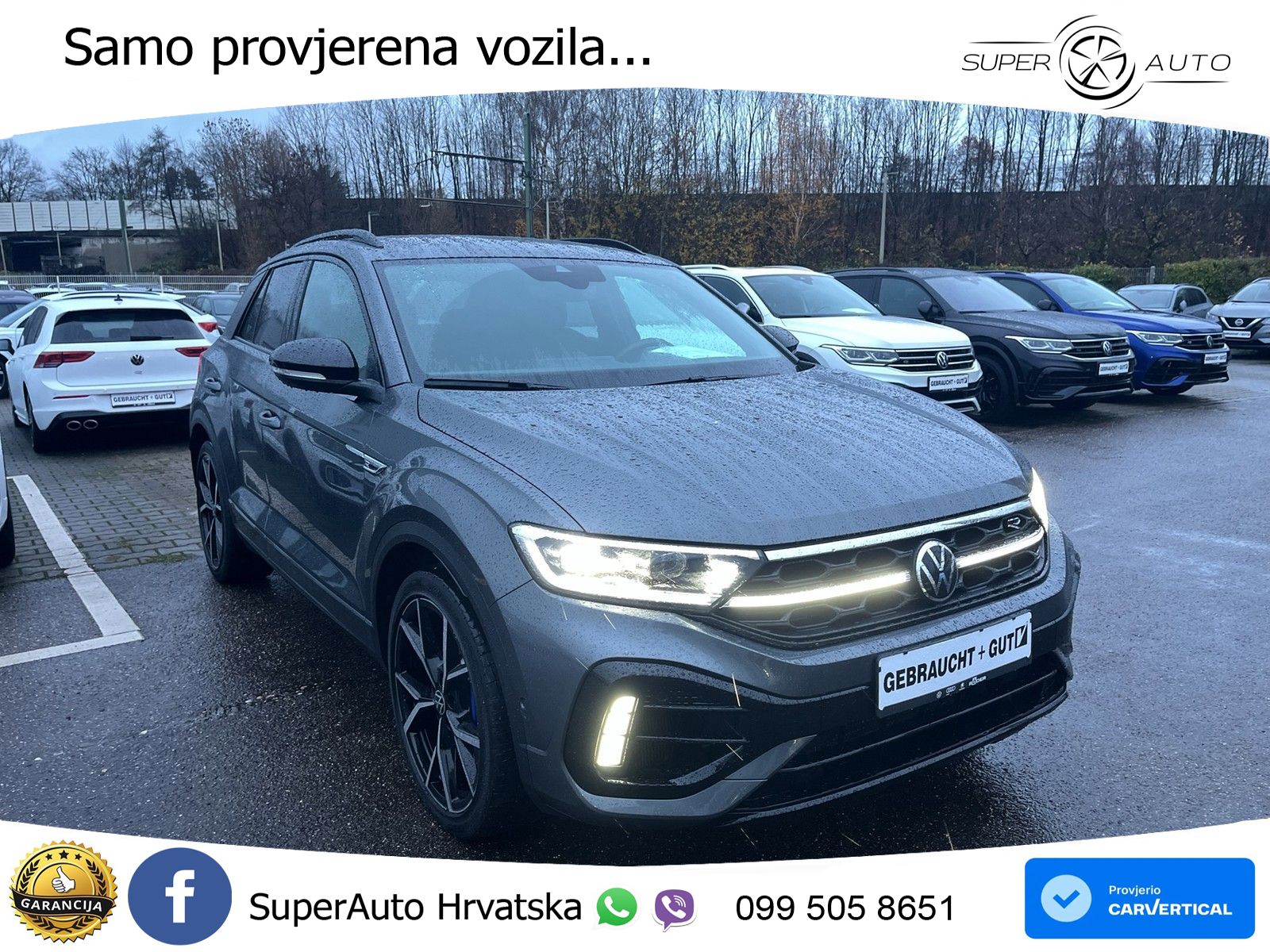 Volkswagen T-Roc R 2.0 TSI (300 KS) OPF 4M DSG LED+GR SJED+ACC