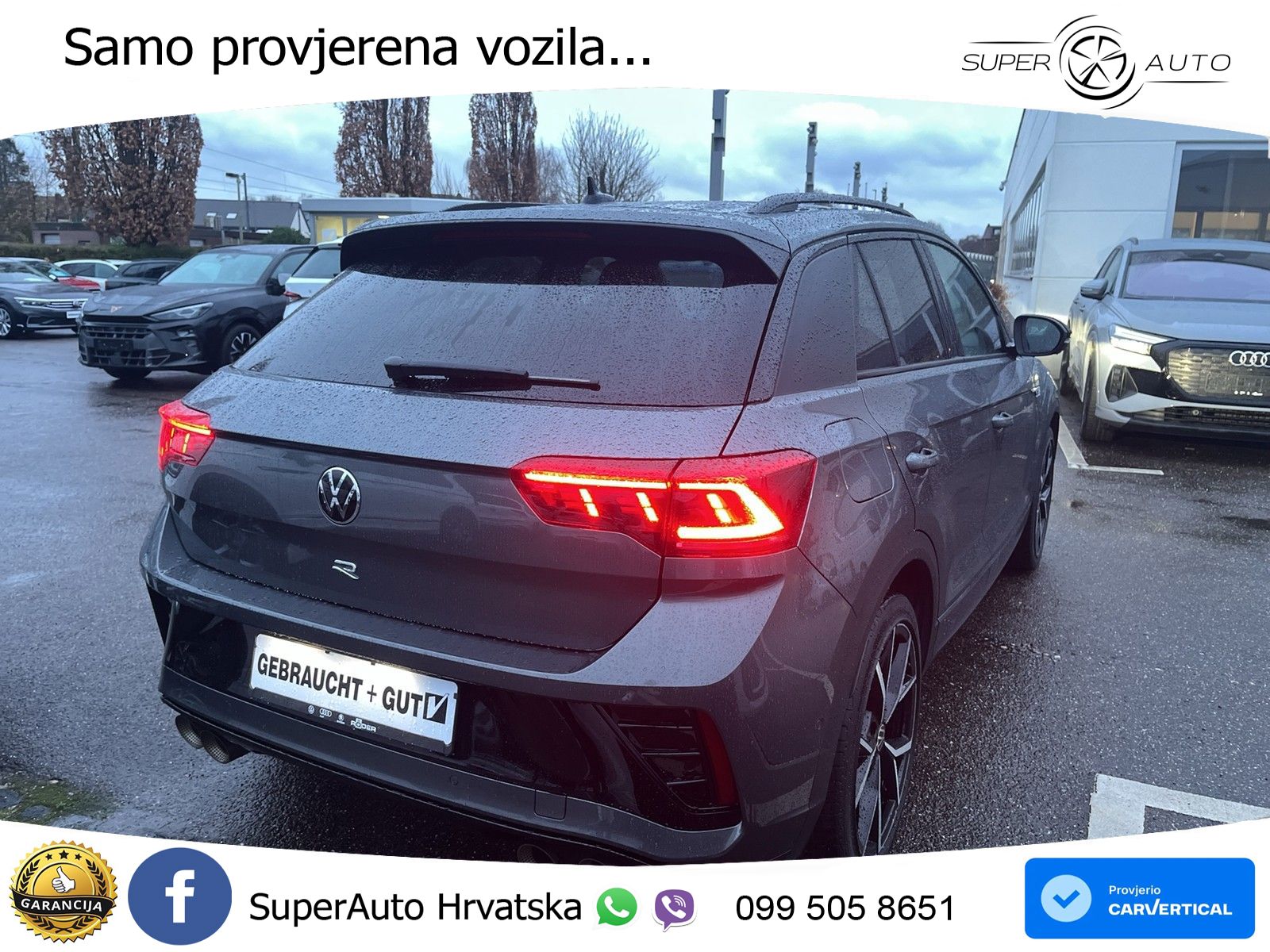 Volkswagen T-Roc R 2.0 TSI (300 KS) OPF 4M DSG LED+GR SJED+ACC