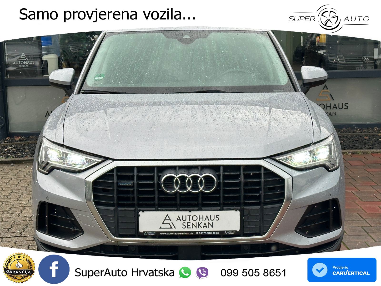 Audi Q3 40 TFSI (190 KS) quattro S tronic LED+GR SJED+ACC