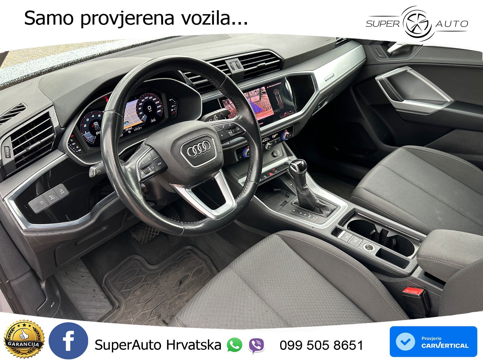 Audi Q3 40 TFSI (190 KS) quattro S tronic LED+GR SJED+ACC