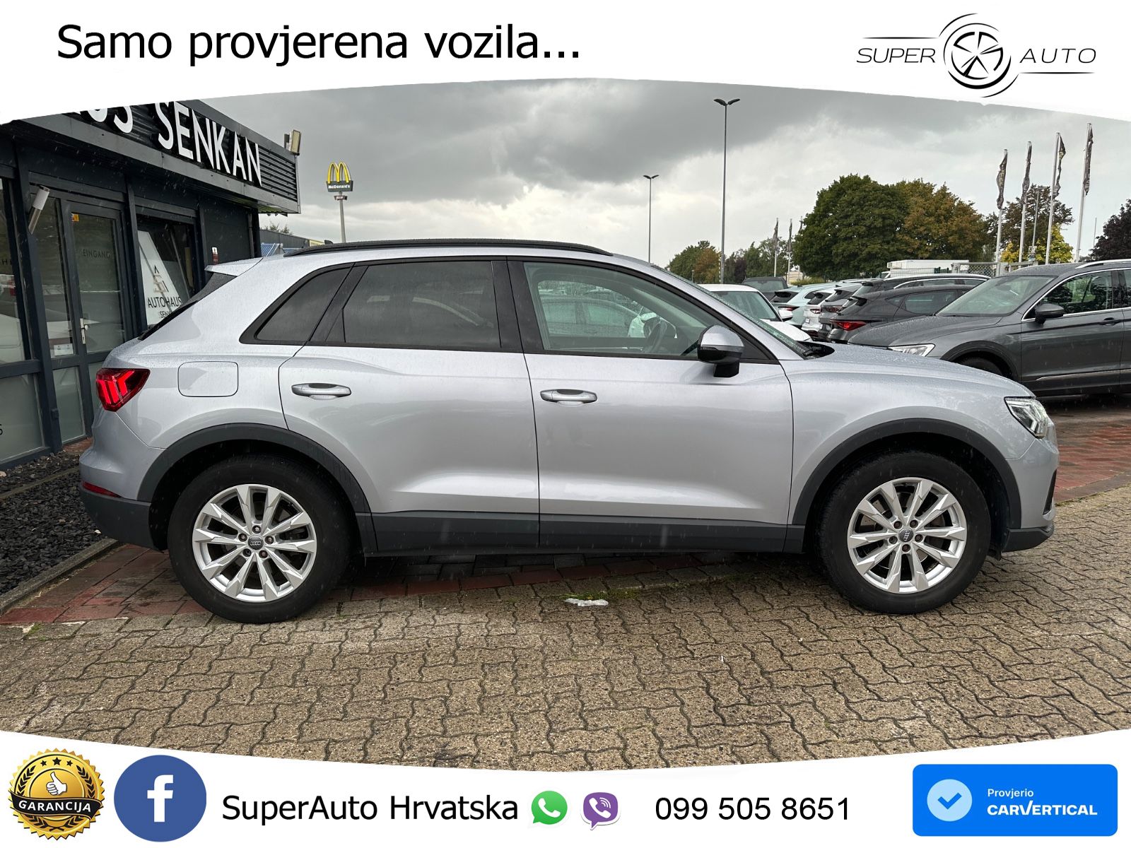 Audi Q3 40 TFSI (190 KS) quattro S tronic LED+GR SJED+ACC