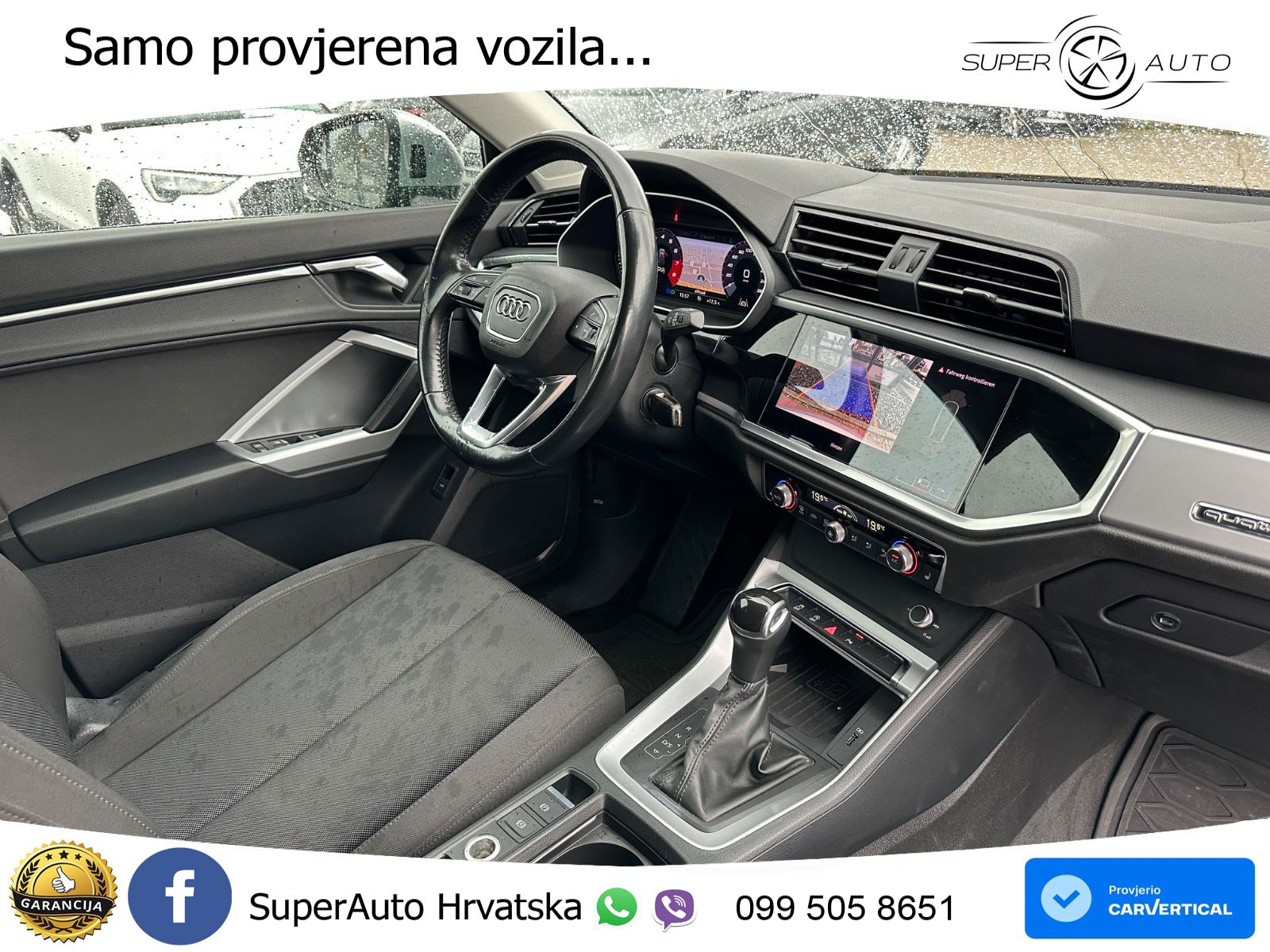 Audi Q3 40 TFSI (190 KS) quattro S tronic LED+GR SJED+ACC