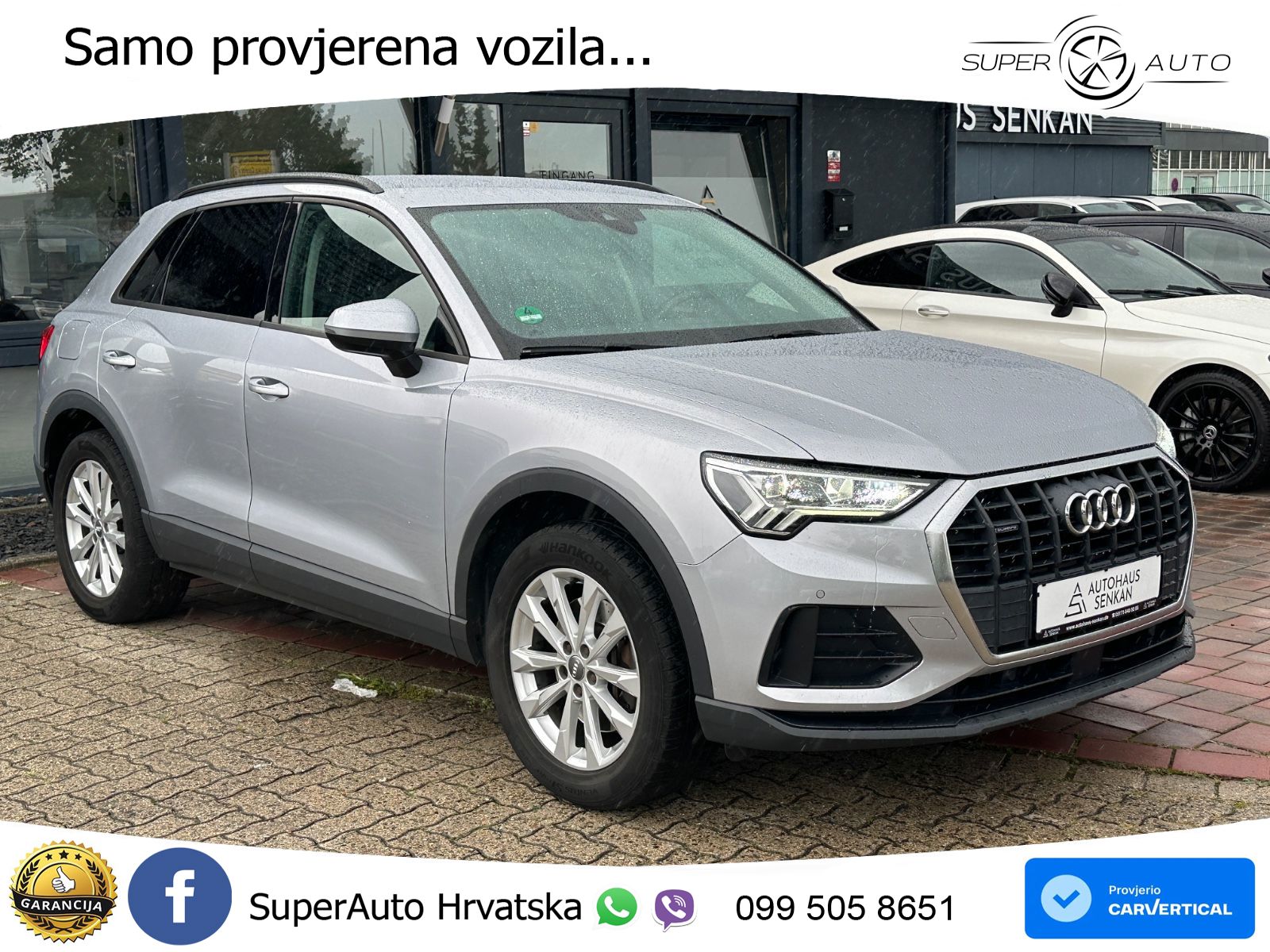 Audi Q3 40 TFSI (190 KS) quattro S tronic LED+GR SJED+ACC