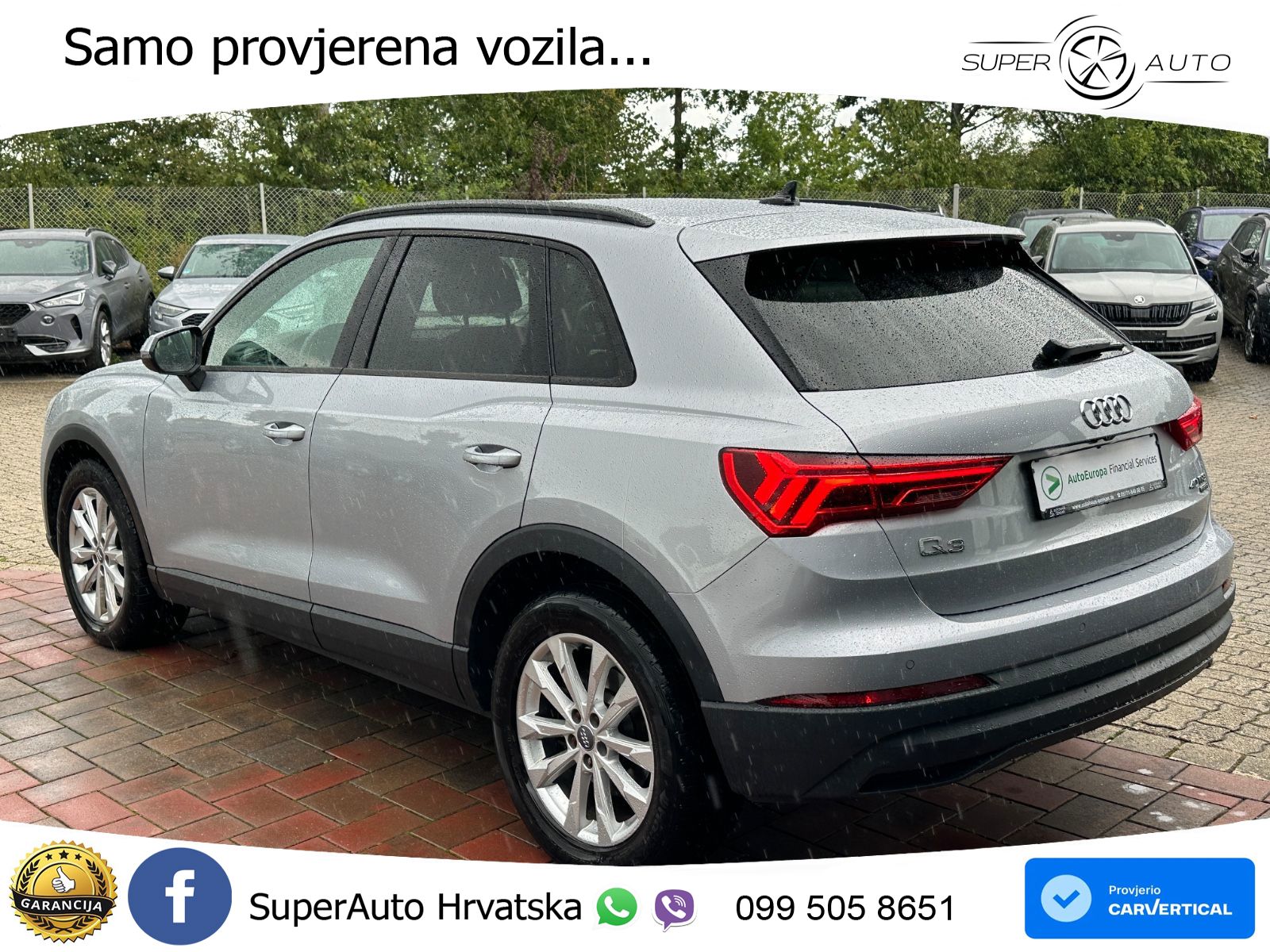 Audi Q3 40 TFSI (190 KS) quattro S tronic LED+GR SJED+ACC