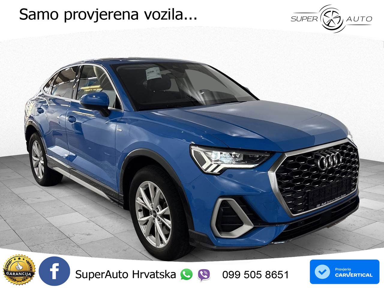 Audi Q3 Sportback 45 TFSIe (245 KS) S tronic S line