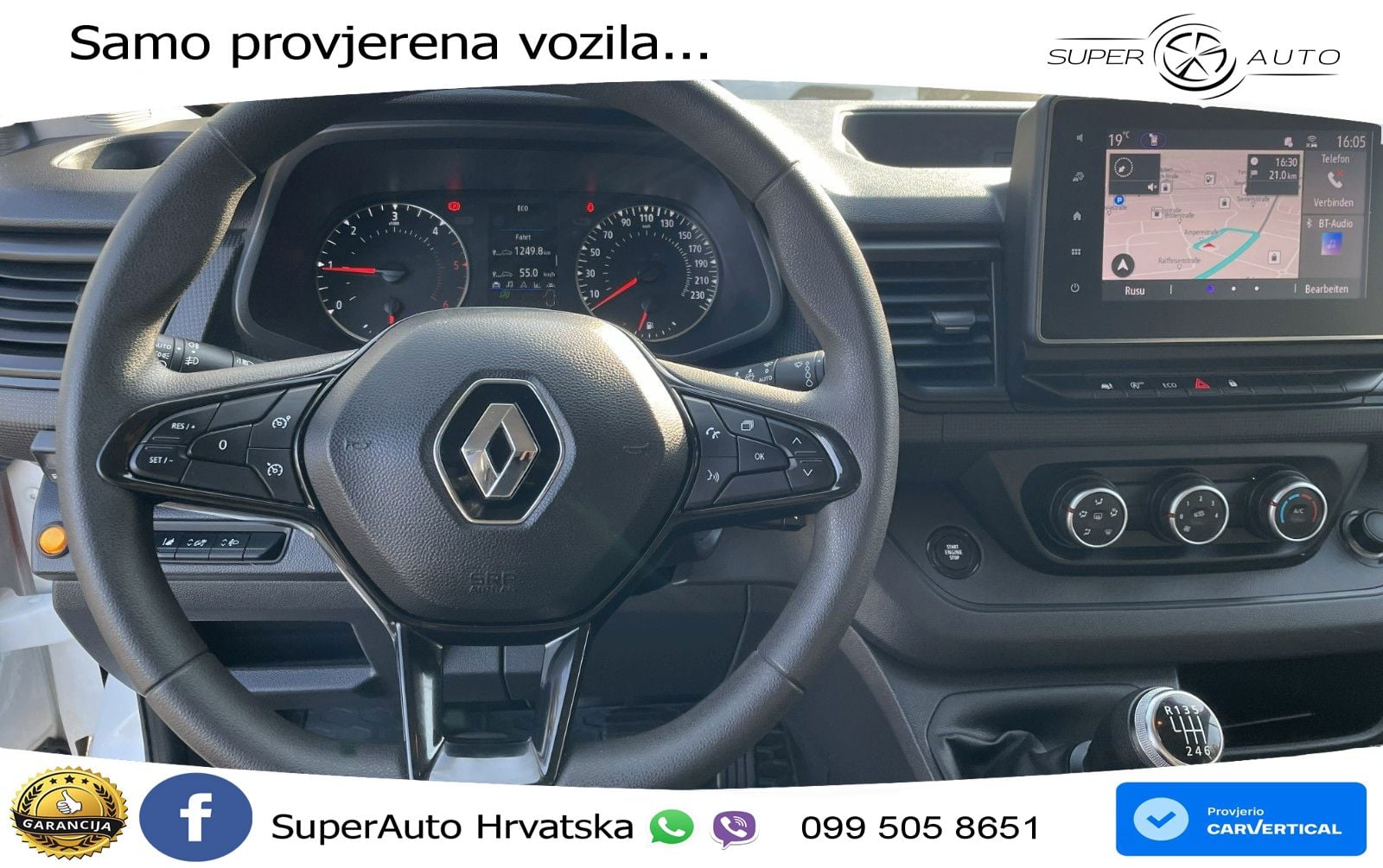 Renault Trafic L2H1 SORTIMO Regale Klima Navi Kamera 150 KS