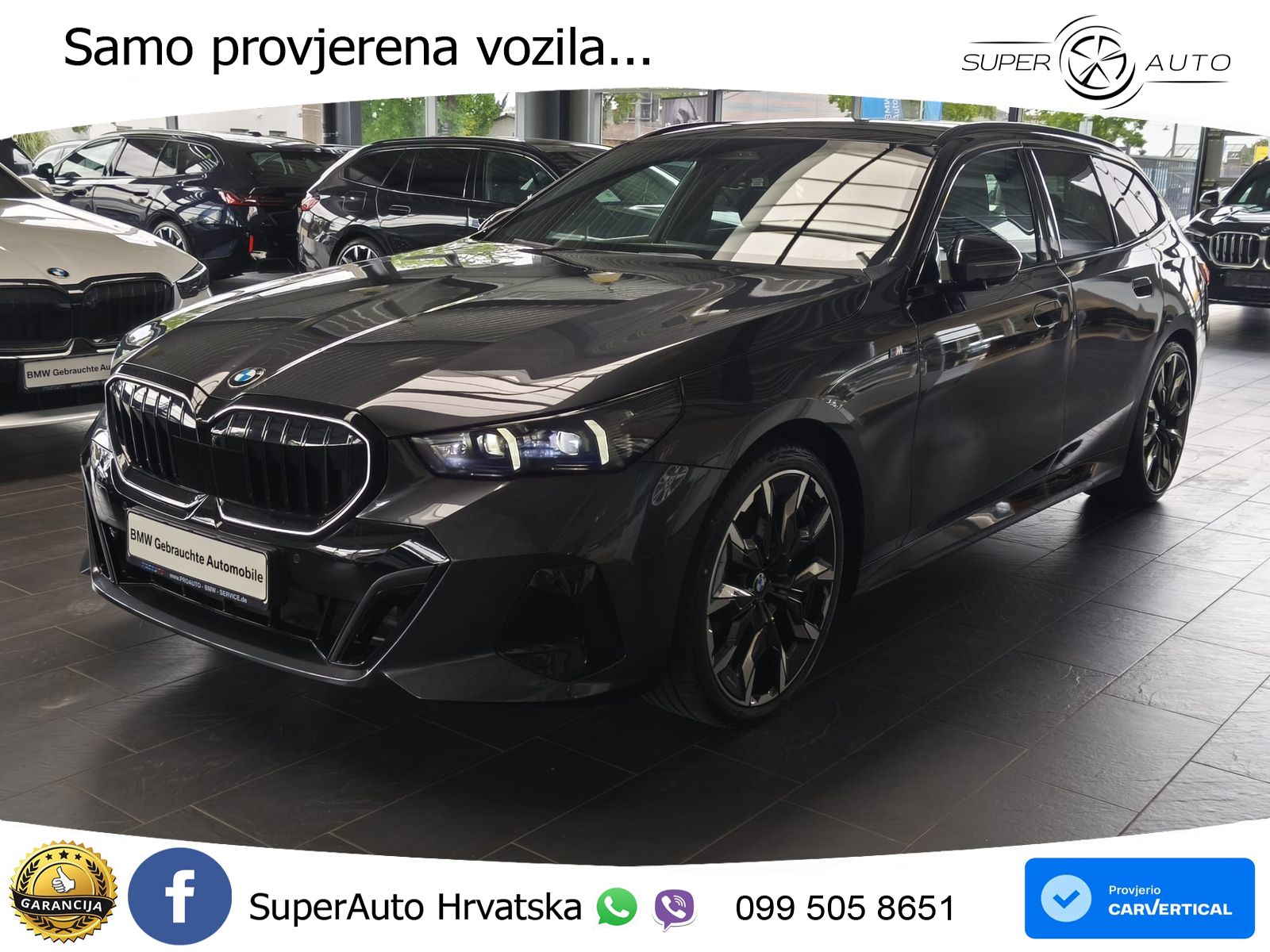 BMW 520i Touring (208 KS) Steptronic M Sport ACC+HEAD+GR SJED+360+PANO