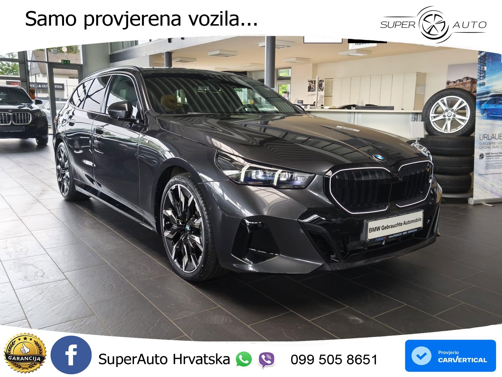 BMW 520i Touring (208 KS) Steptronic M Sport ACC+HEAD+GR SJED+360+PANO