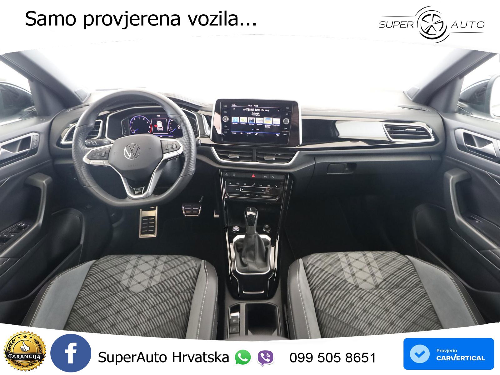 Volkswagen T-Roc 1.5 TSI (150 KS) DSG MATRIX+GR SJED+KAM