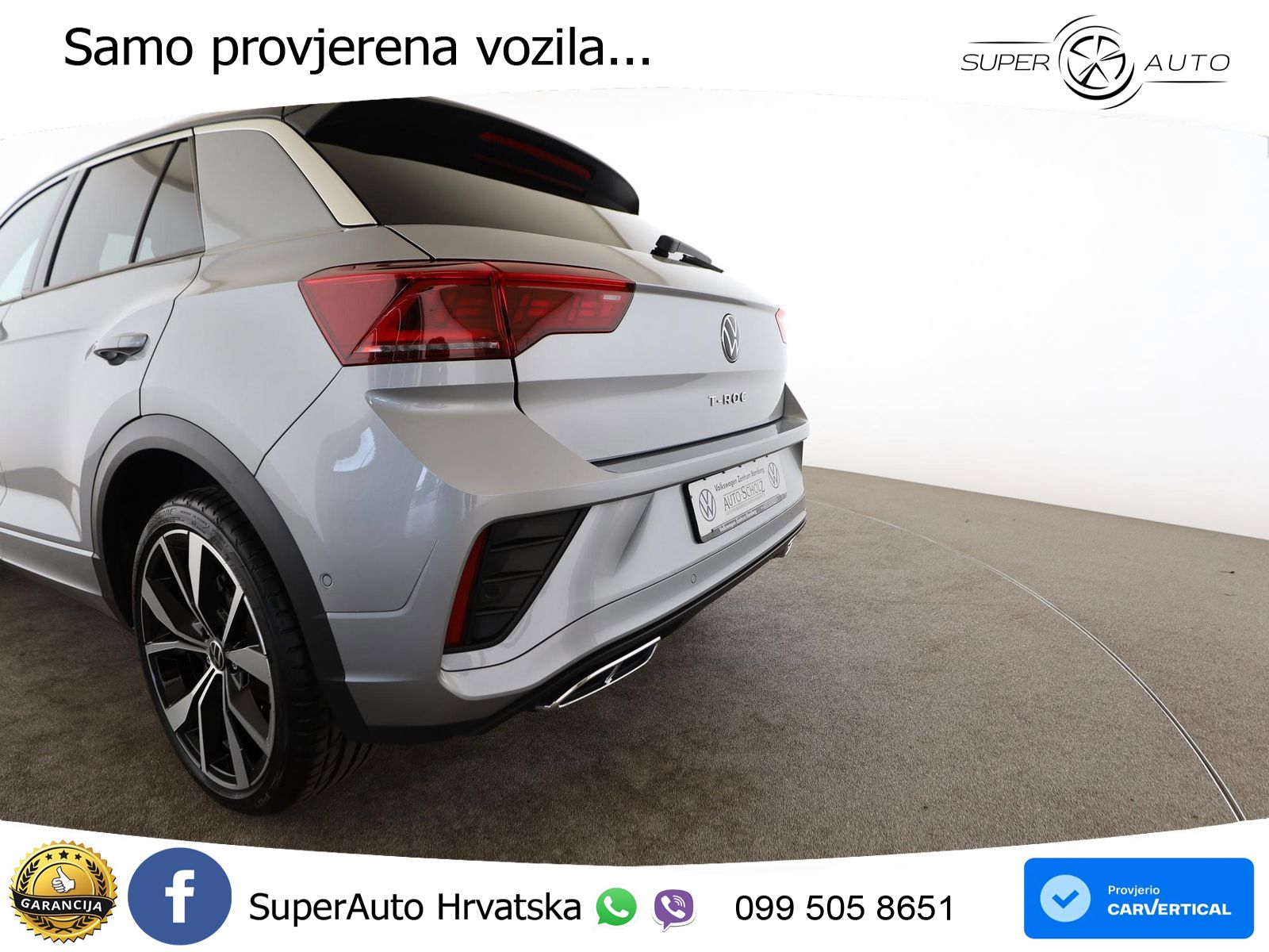 Volkswagen T-Roc 1.5 TSI (150 KS) DSG MATRIX+GR SJED+KAM