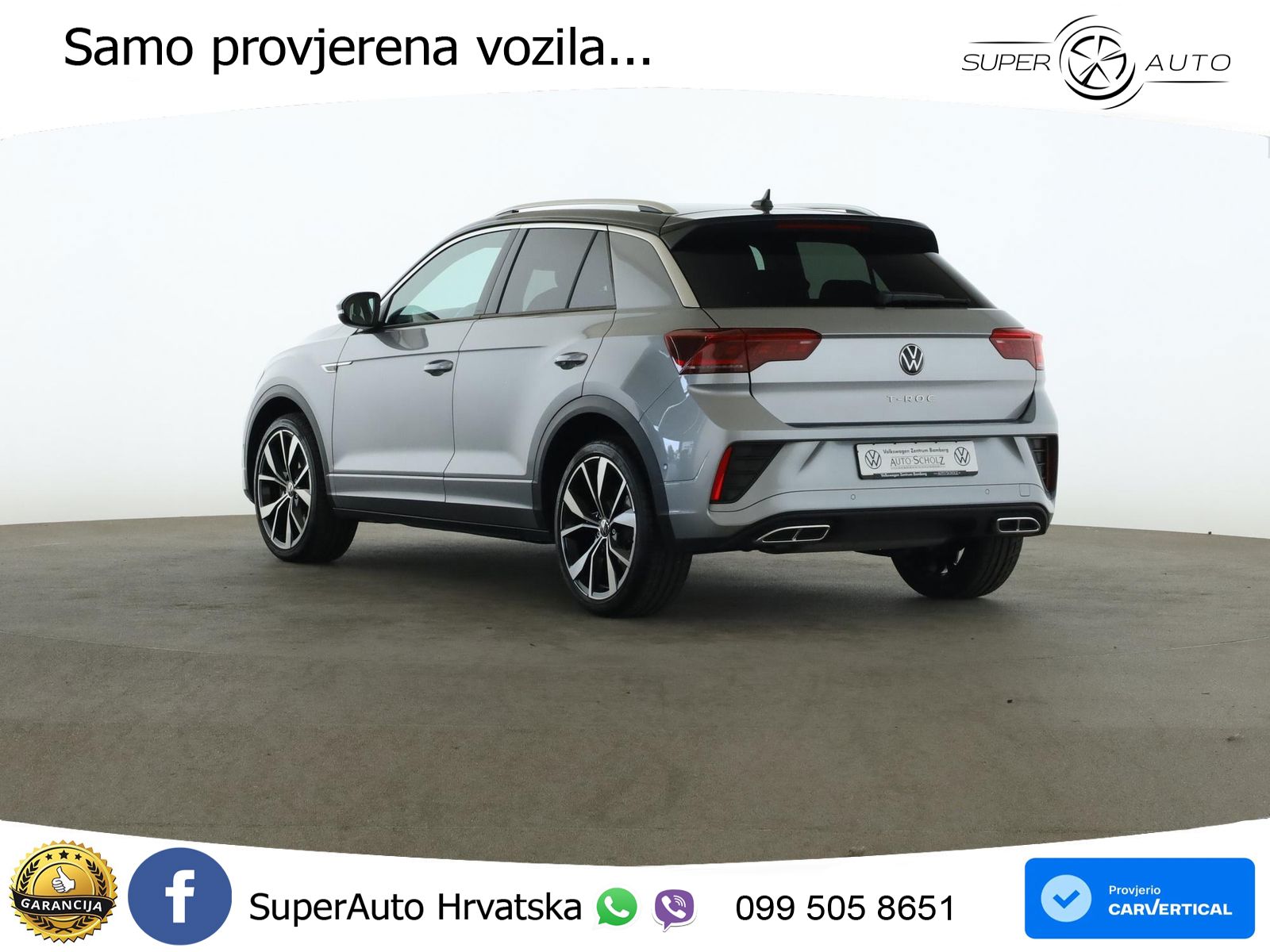 Volkswagen T-Roc 1.5 TSI (150 KS) DSG MATRIX+GR SJED+KAM