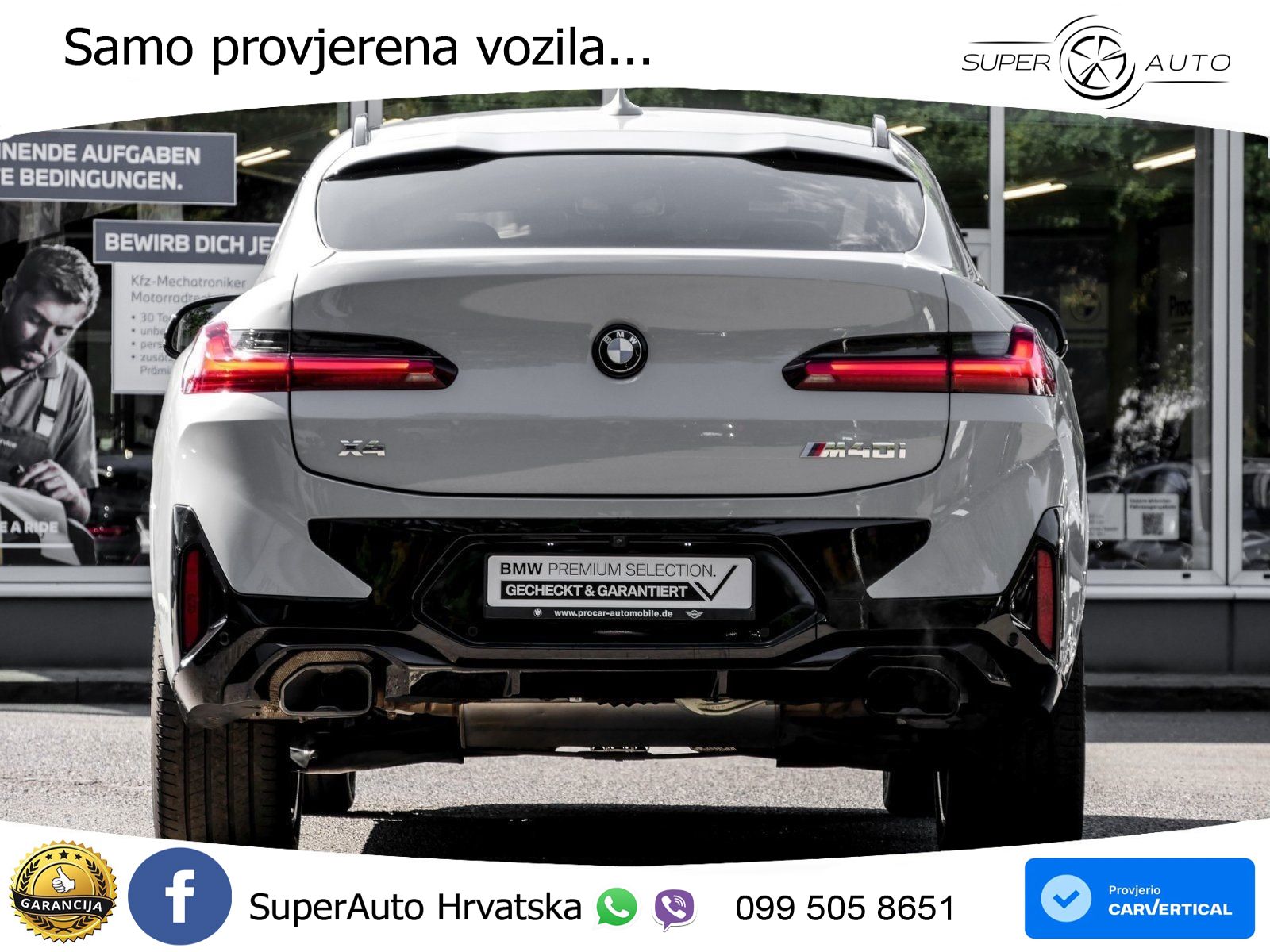 BMW X4 M40i (360 KS) xDrive Steptronic LED+GR SJED+ACC