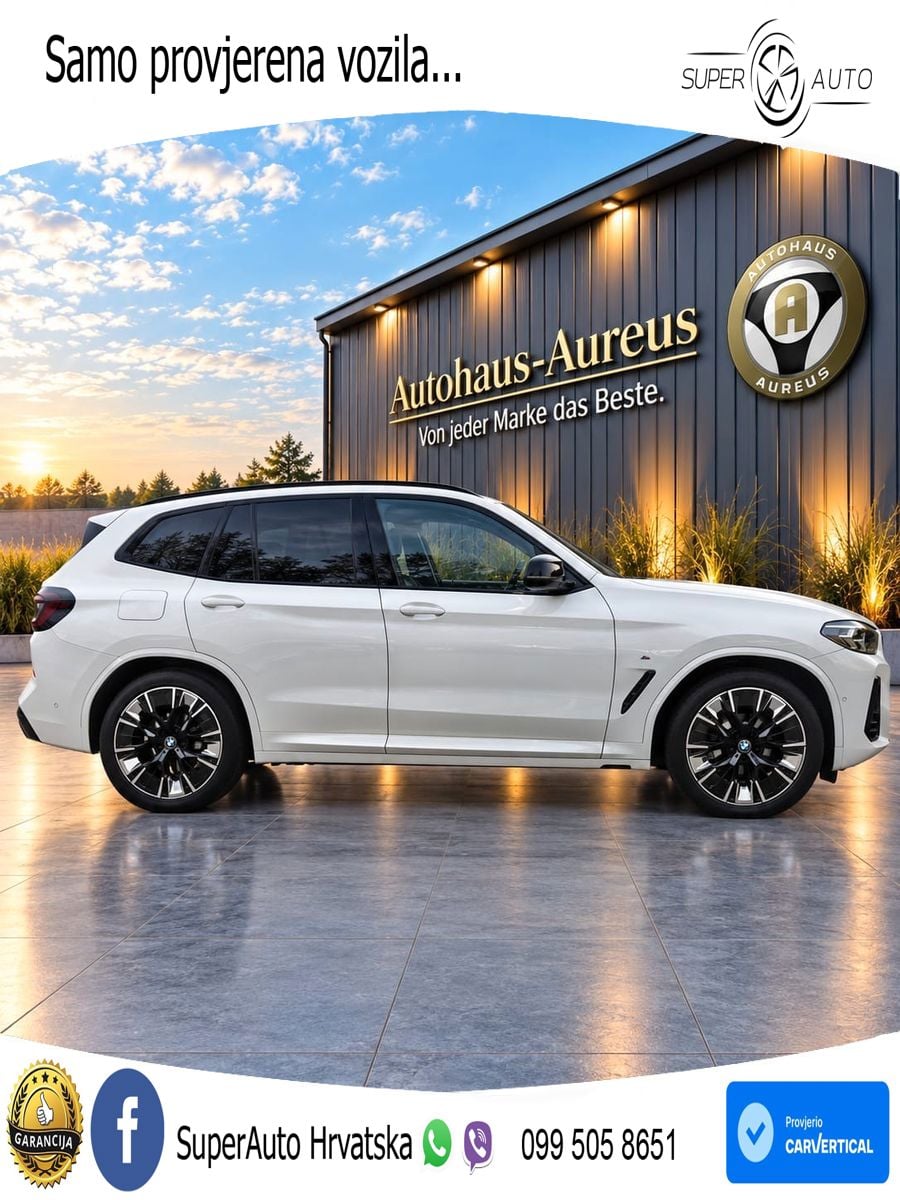 BMW iX3 80 kWh (286 KS) M Sport LED+GR SJED+ACC