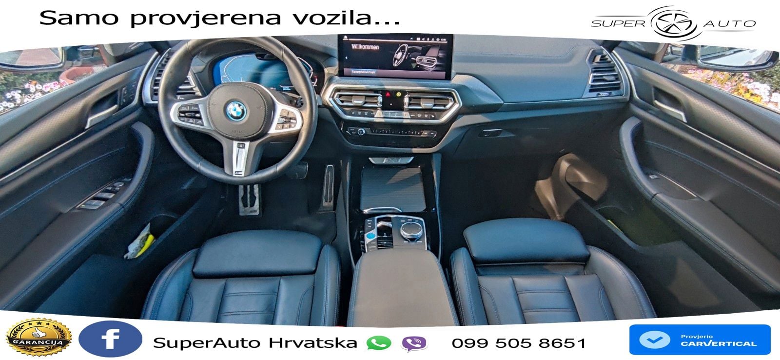 BMW iX3 80 kWh (286 KS) M Sport LED+GR SJED+ACC