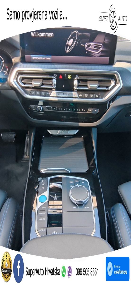 BMW iX3 80 kWh (286 KS) M Sport LED+GR SJED+ACC