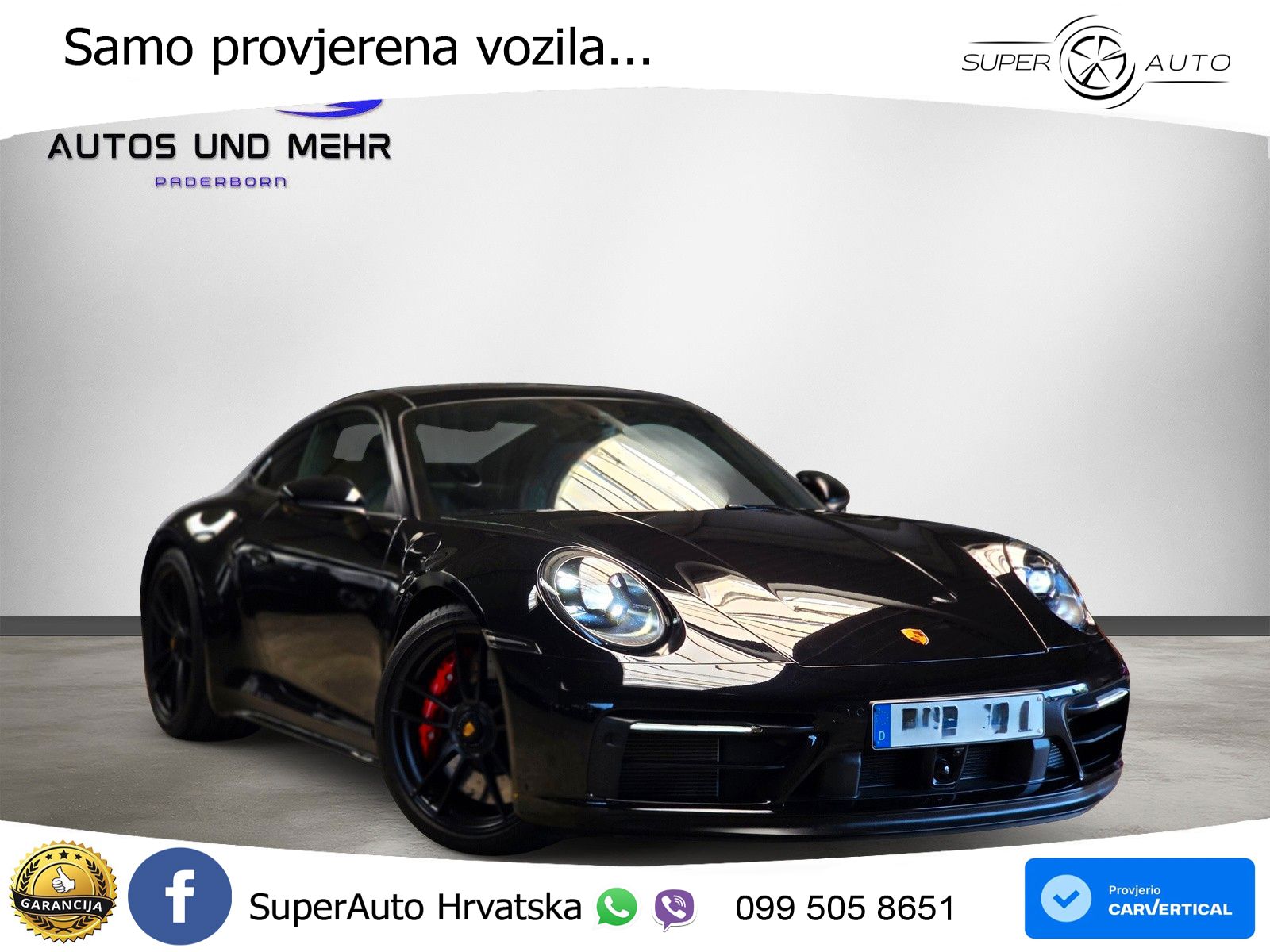 Porsche 911 Carrera GTS 3.0 (480 KS) PDK ACC+GR SJED+360+PANO