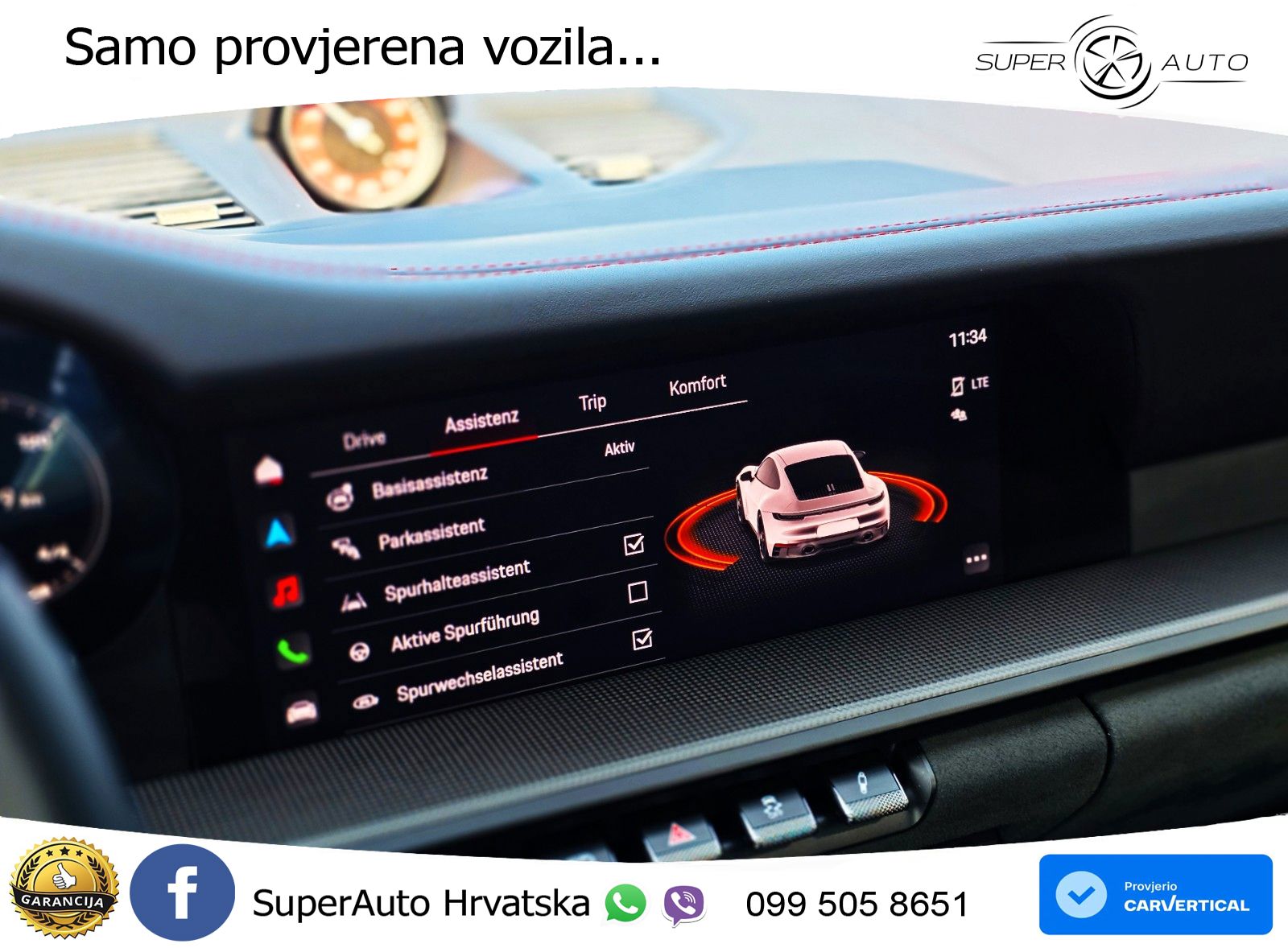 Porsche 911 Carrera GTS 3.0 (480 KS) PDK ACC+GR SJED+360+PANO