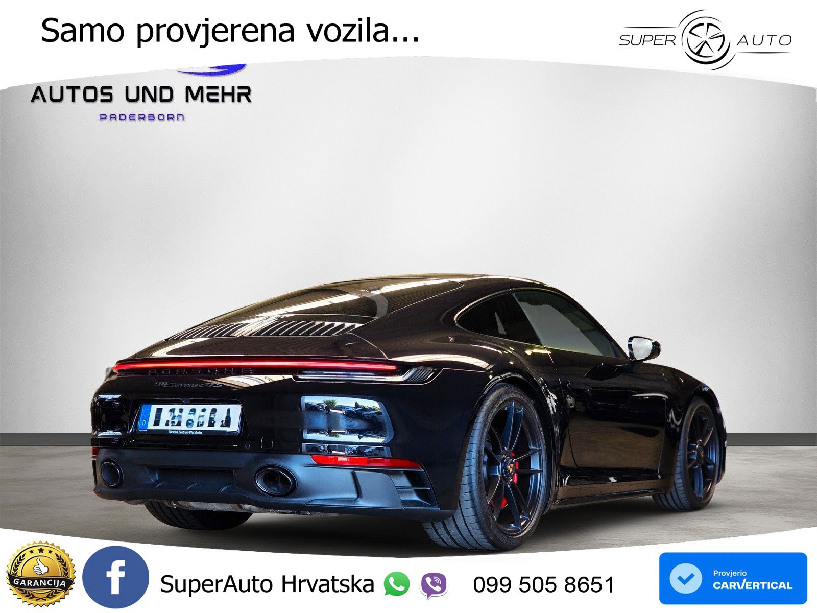 Porsche 911 Carrera GTS 3.0 (480 KS) PDK ACC+GR SJED+360+PANO