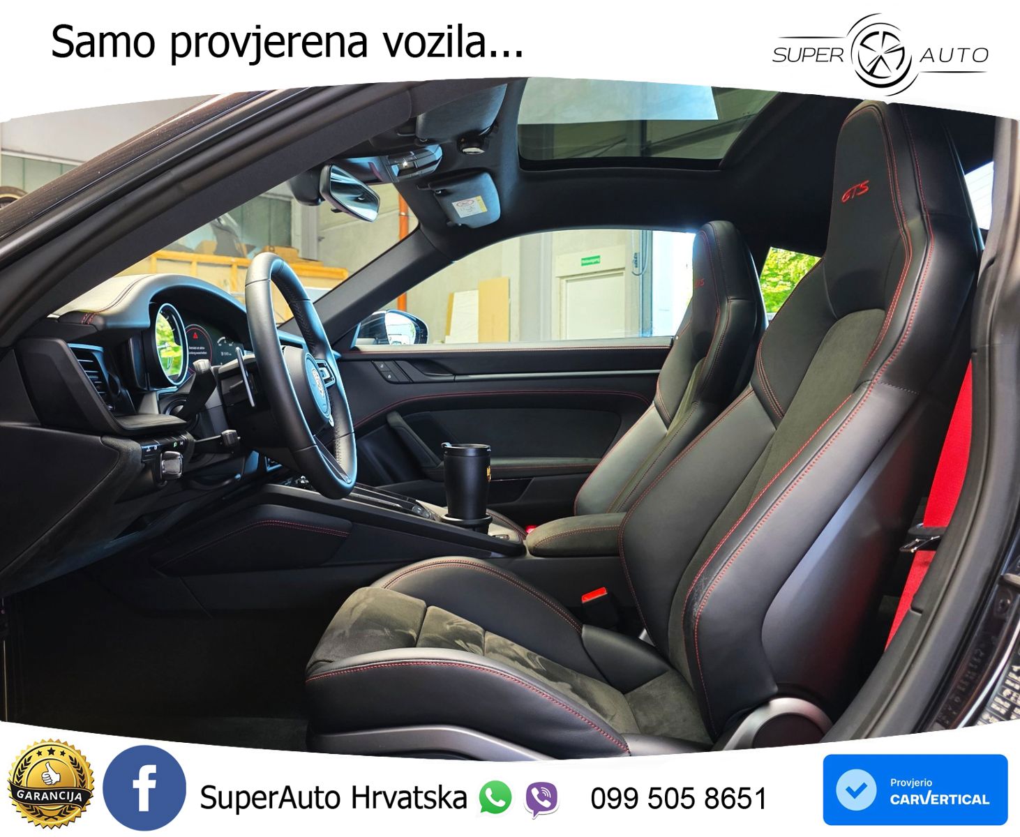 Porsche 911 Carrera GTS 3.0 (480 KS) PDK ACC+GR SJED+360+PANO