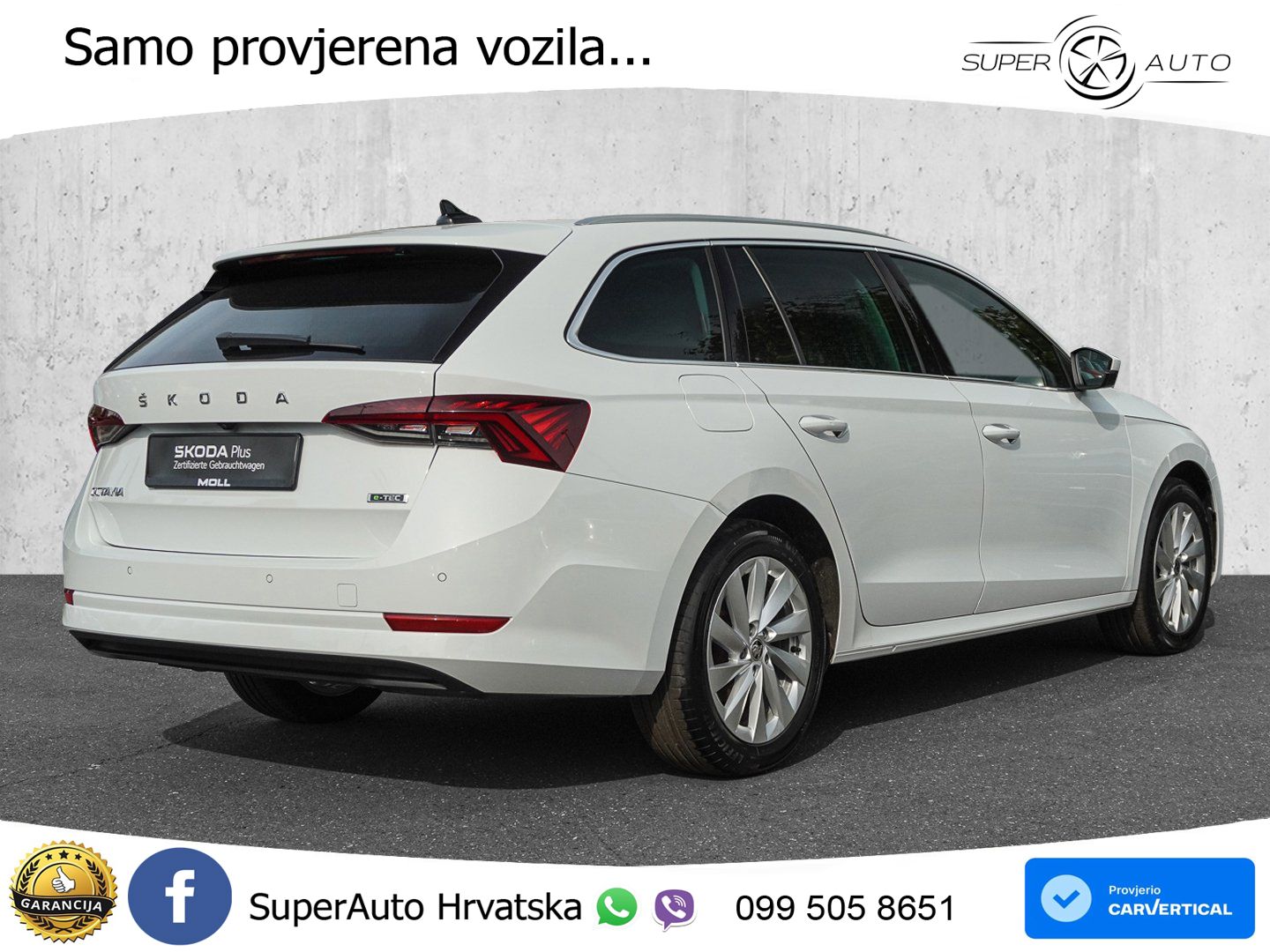 Škoda Octavia Combi 1.5 TSI EVO e-TEC (150 KS) DSG Selection LED+GR SJED+ACC
