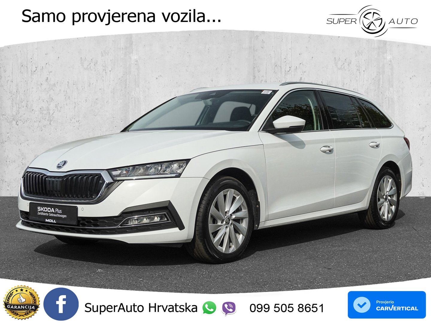 Škoda Octavia Combi 1.5 TSI EVO e-TEC (150 KS) DSG Selection LED+GR SJED+ACC