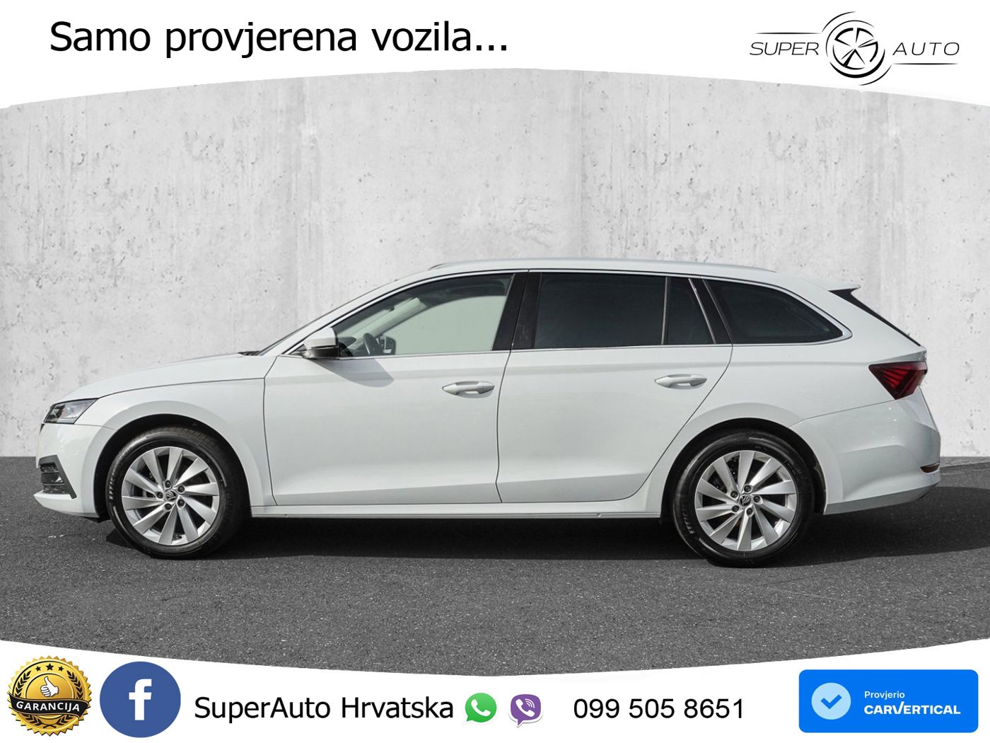 Škoda Octavia Combi 1.5 TSI EVO e-TEC (150 KS) DSG Selection LED+GR SJED+ACC
