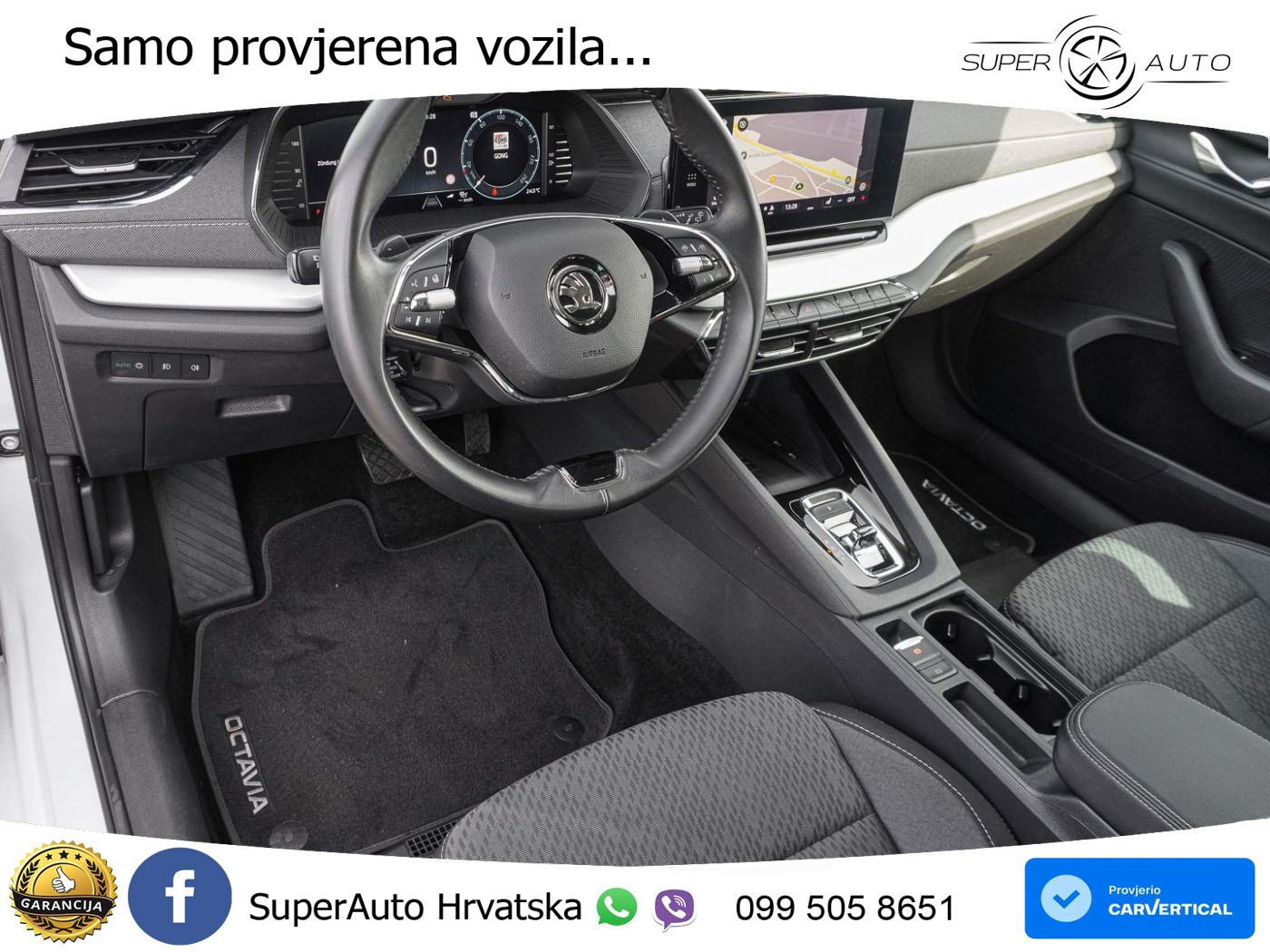 Škoda Octavia Combi 1.5 TSI EVO e-TEC (150 KS) DSG Selection LED+GR SJED+ACC