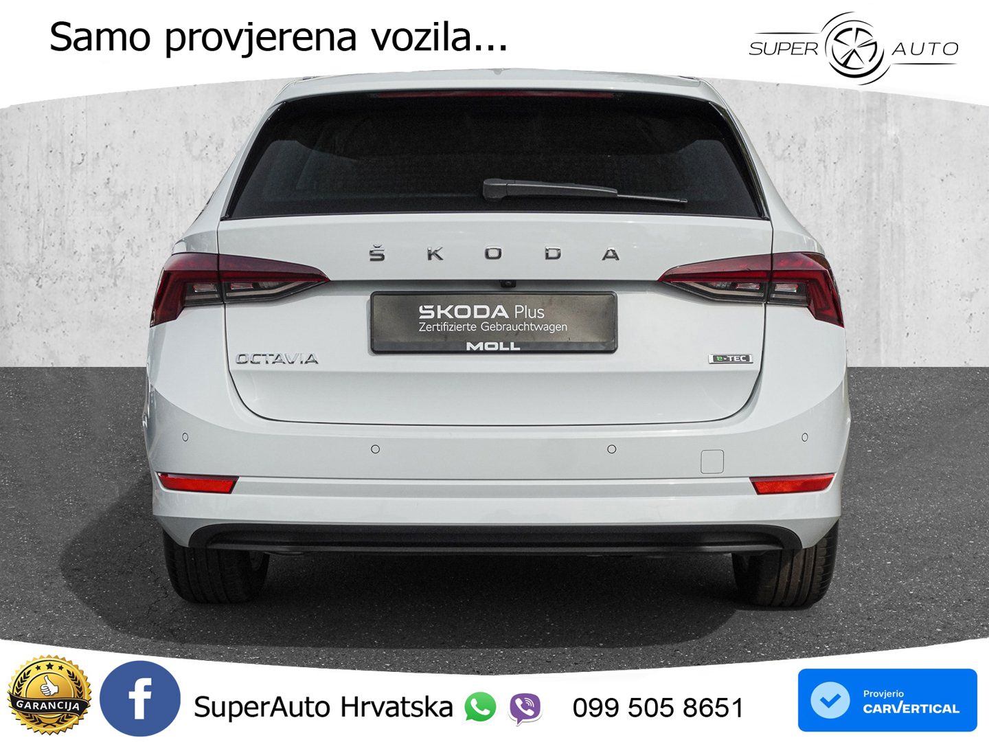 Škoda Octavia Combi 1.5 TSI EVO e-TEC (150 KS) DSG Selection LED+GR SJED+ACC