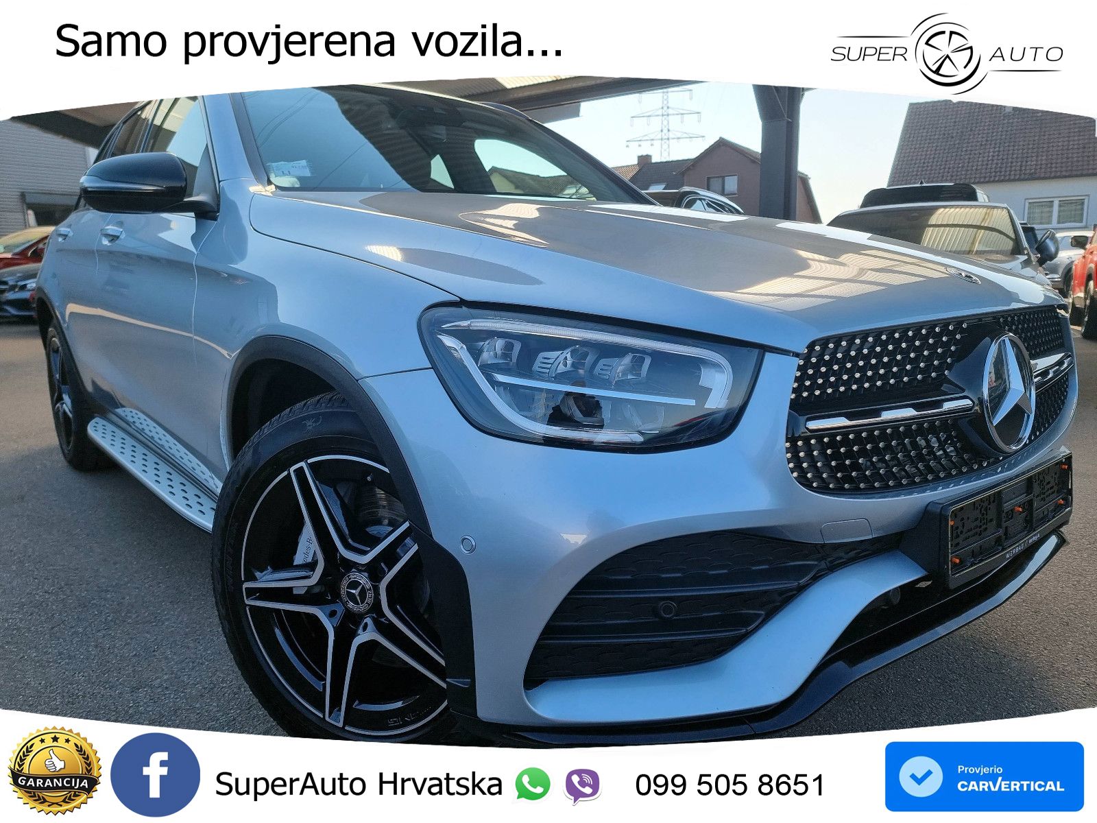 Mercedes GLC 200 (197 KS) 4MATIC G-TRONIC AMG LED+GR SJED+ACC
