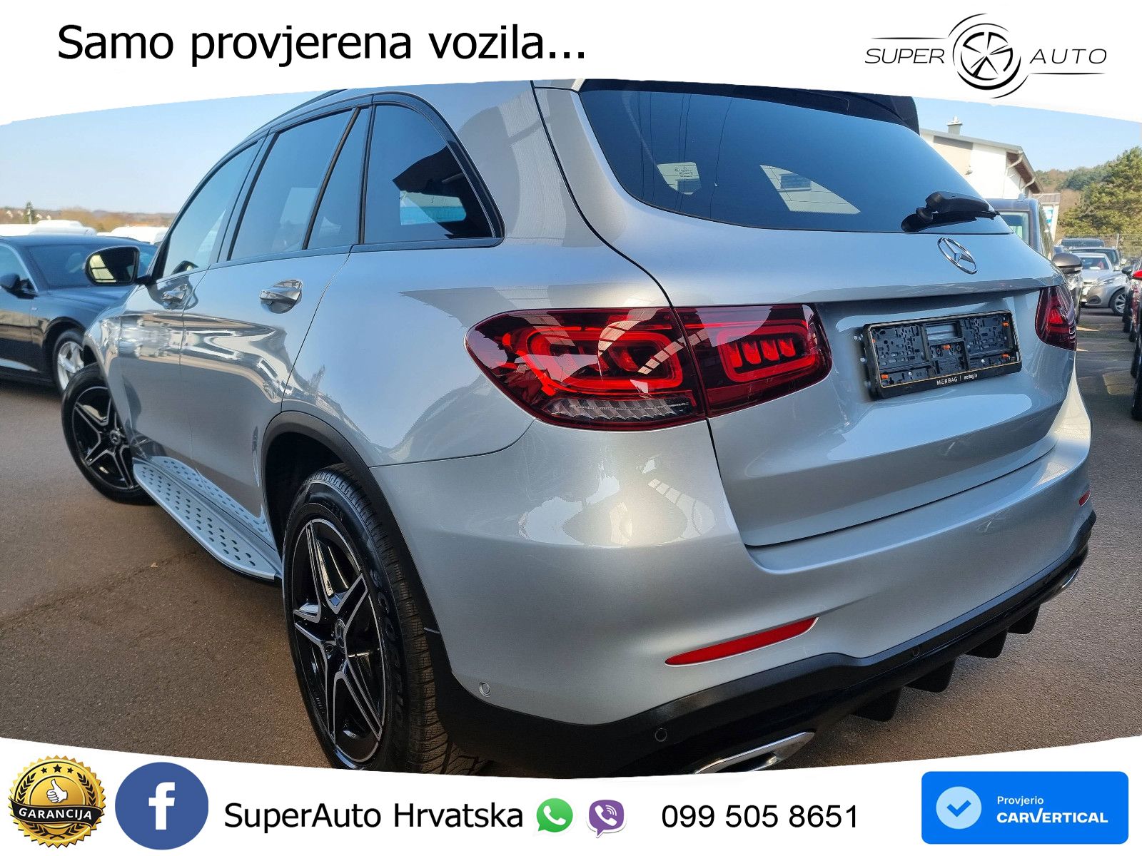 Mercedes GLC 200 (197 KS) 4MATIC G-TRONIC AMG LED+GR SJED+ACC