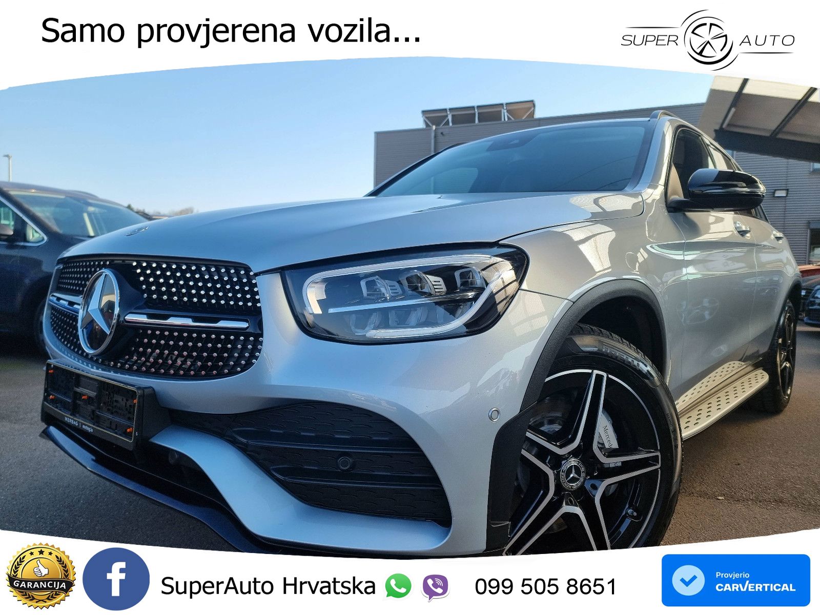 Mercedes GLC 200 (197 KS) 4MATIC G-TRONIC AMG LED+GR SJED+ACC