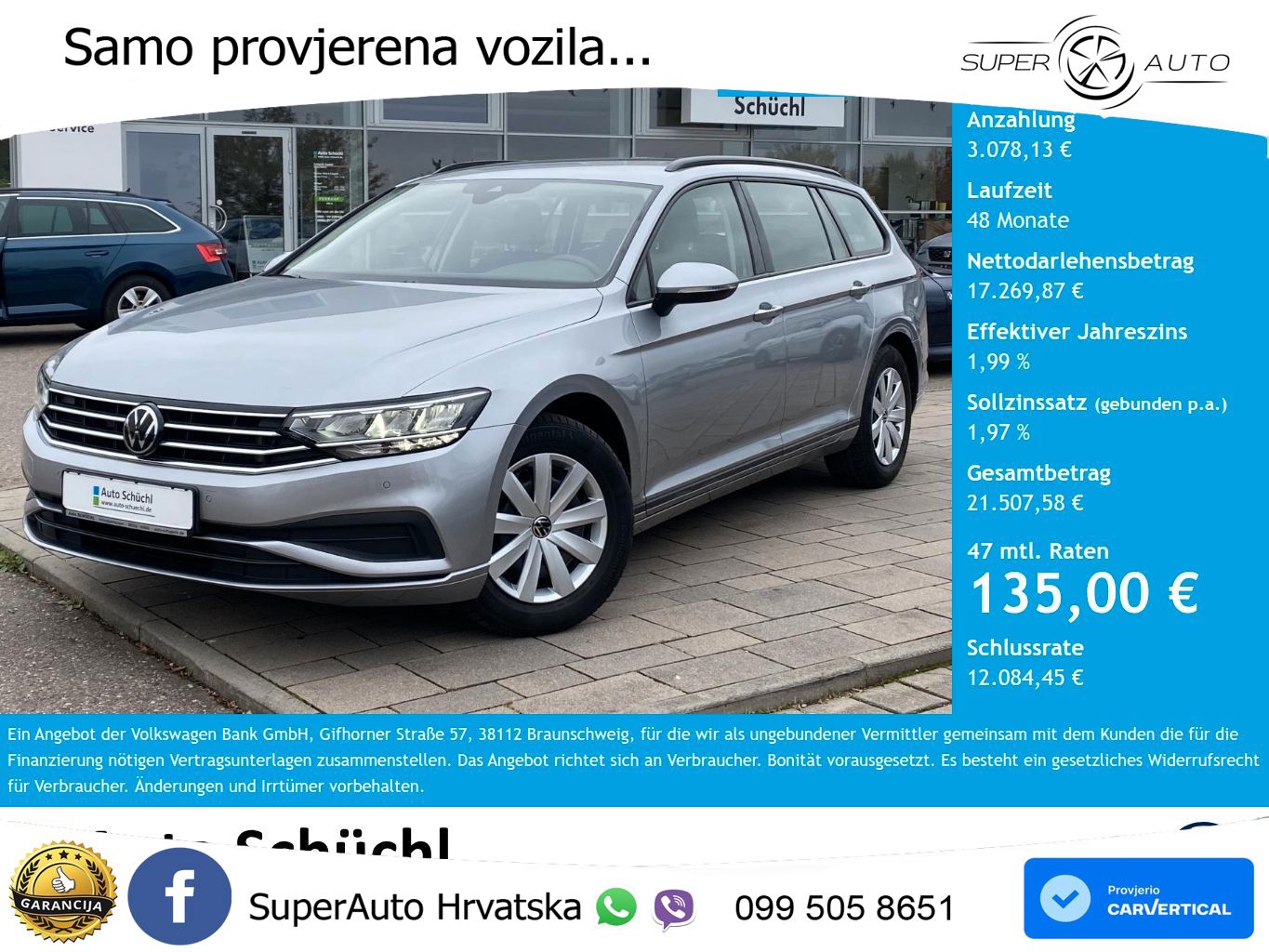 Volkswagen Passat Variant 1.5 TSI (150 KS) ACT Business LED+GR SJED+ACC