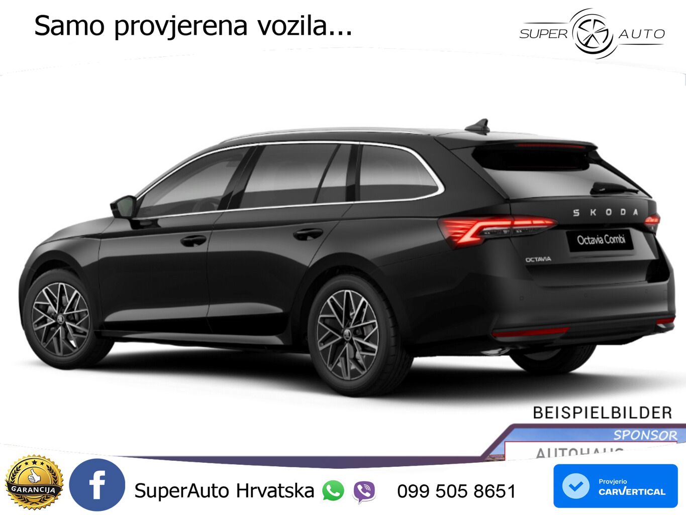 Škoda Octavia Combi 2.0 TDI (150 KS) DSG LED+GR SJED+ACC