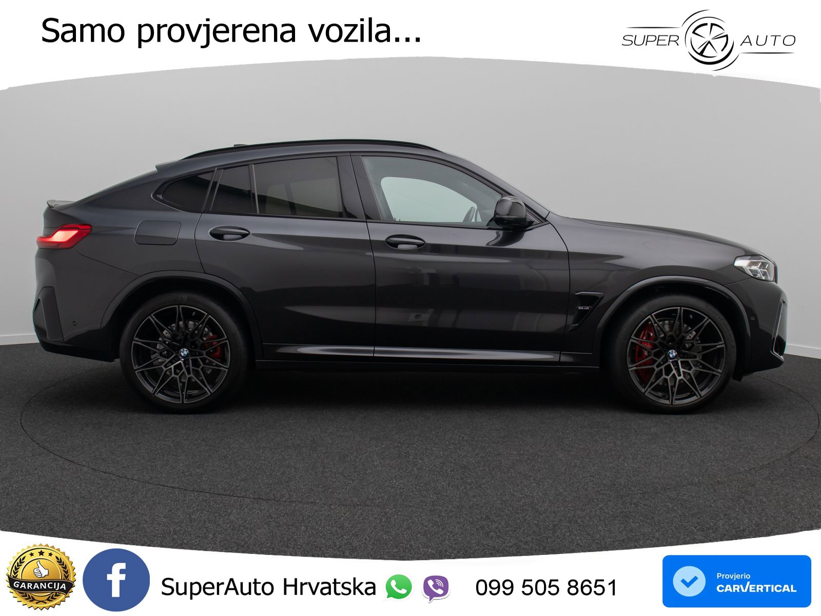 BMW X4 M Competition 3.0 (510 KS) xDrive Steptronic LED+GR SJED+ACC