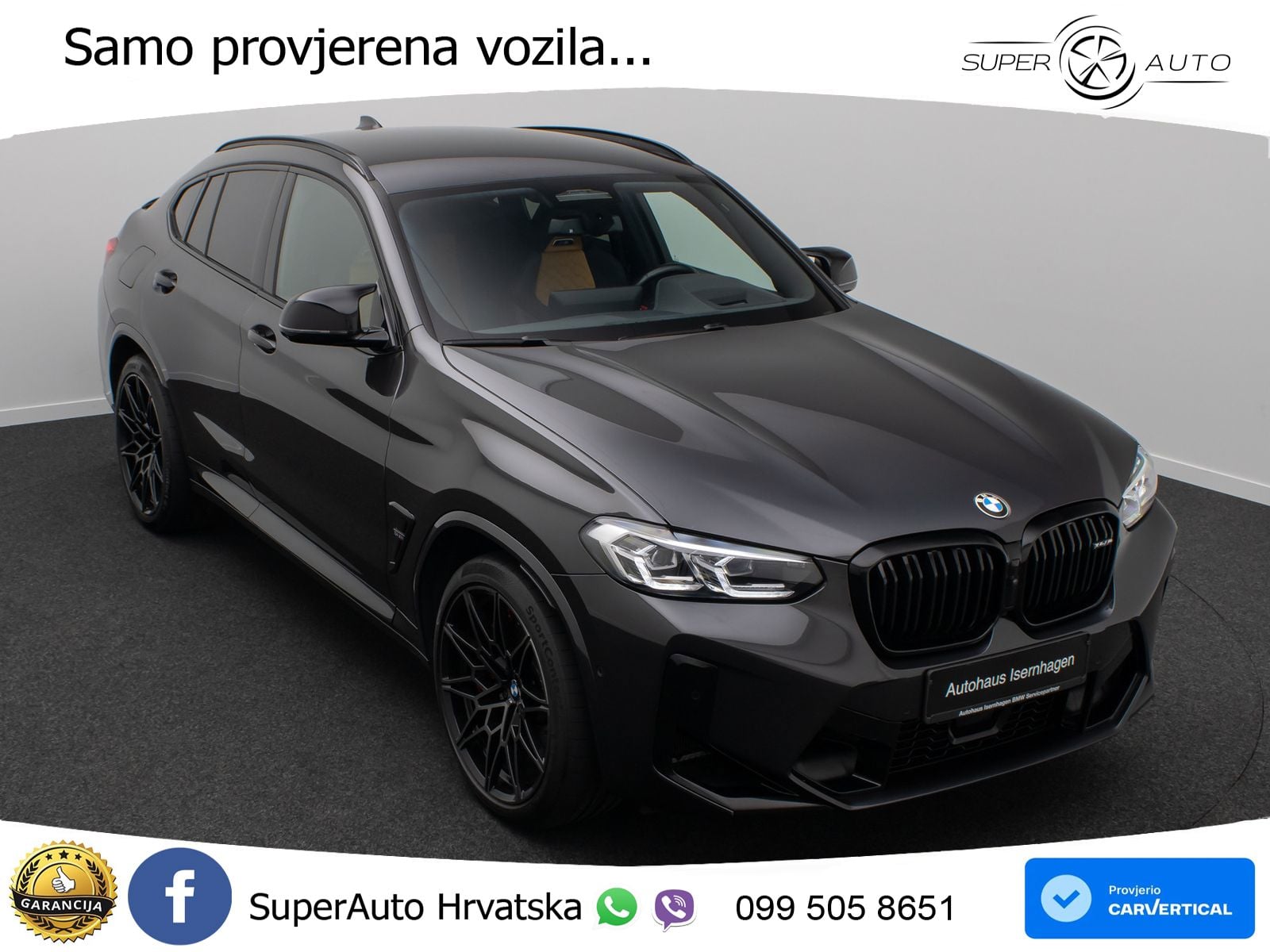 BMW X4 M Competition 3.0 (510 KS) xDrive Steptronic LED+GR SJED+ACC