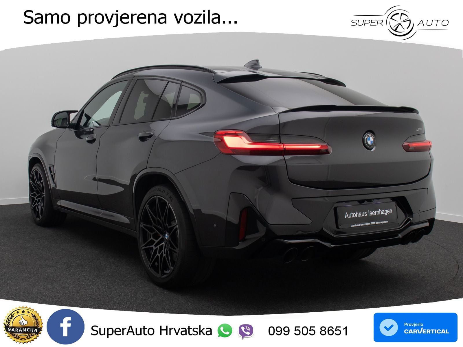 BMW X4 M Competition 3.0 (510 KS) xDrive Steptronic LED+GR SJED+ACC
