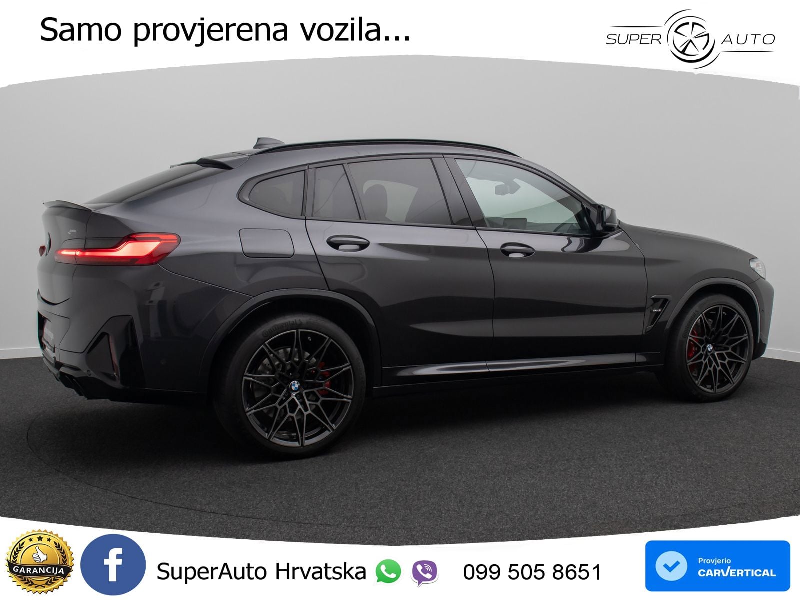 BMW X4 M Competition 3.0 (510 KS) xDrive Steptronic LED+GR SJED+ACC