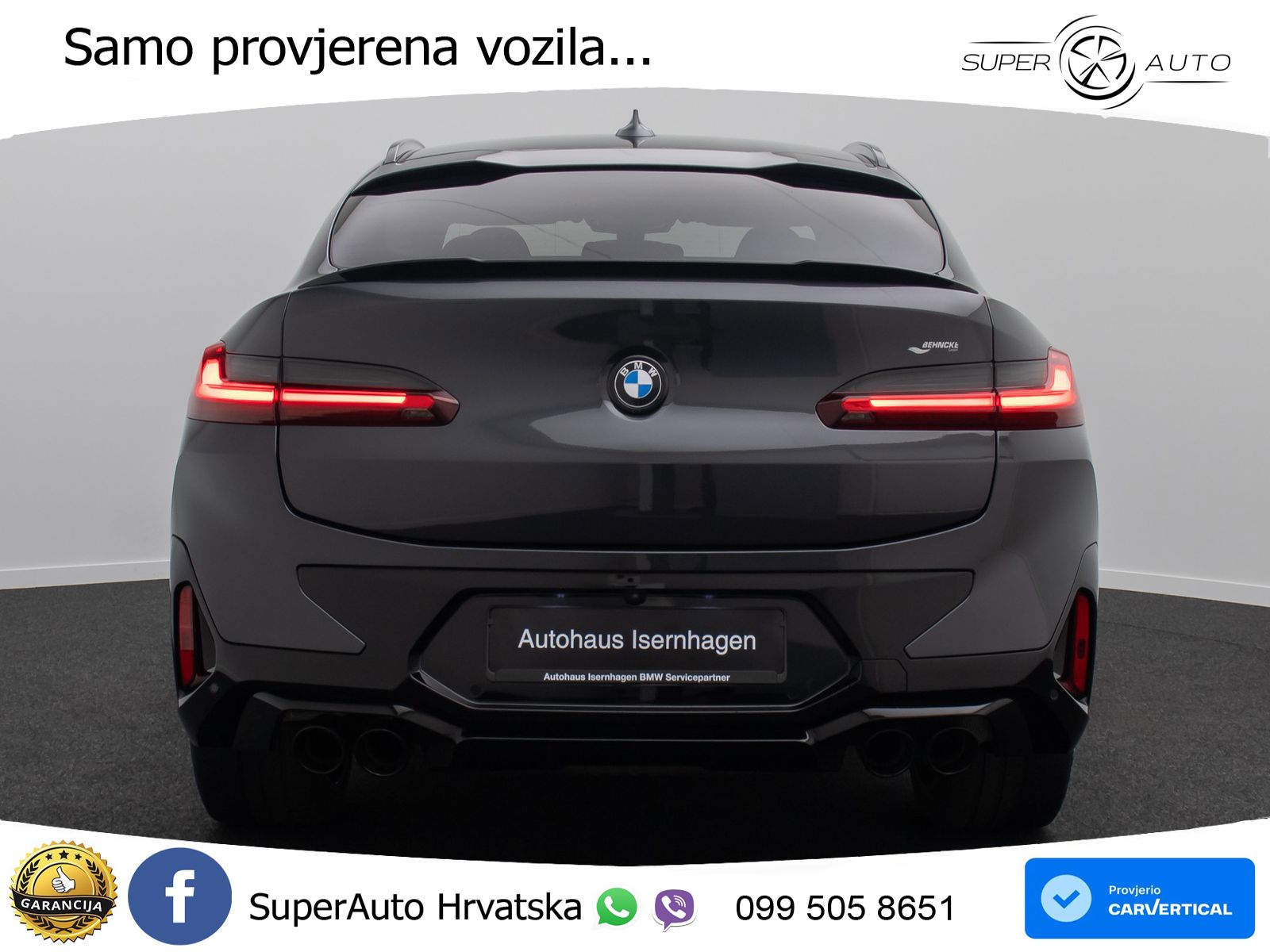 BMW X4 M Competition 3.0 (510 KS) xDrive Steptronic LED+GR SJED+ACC