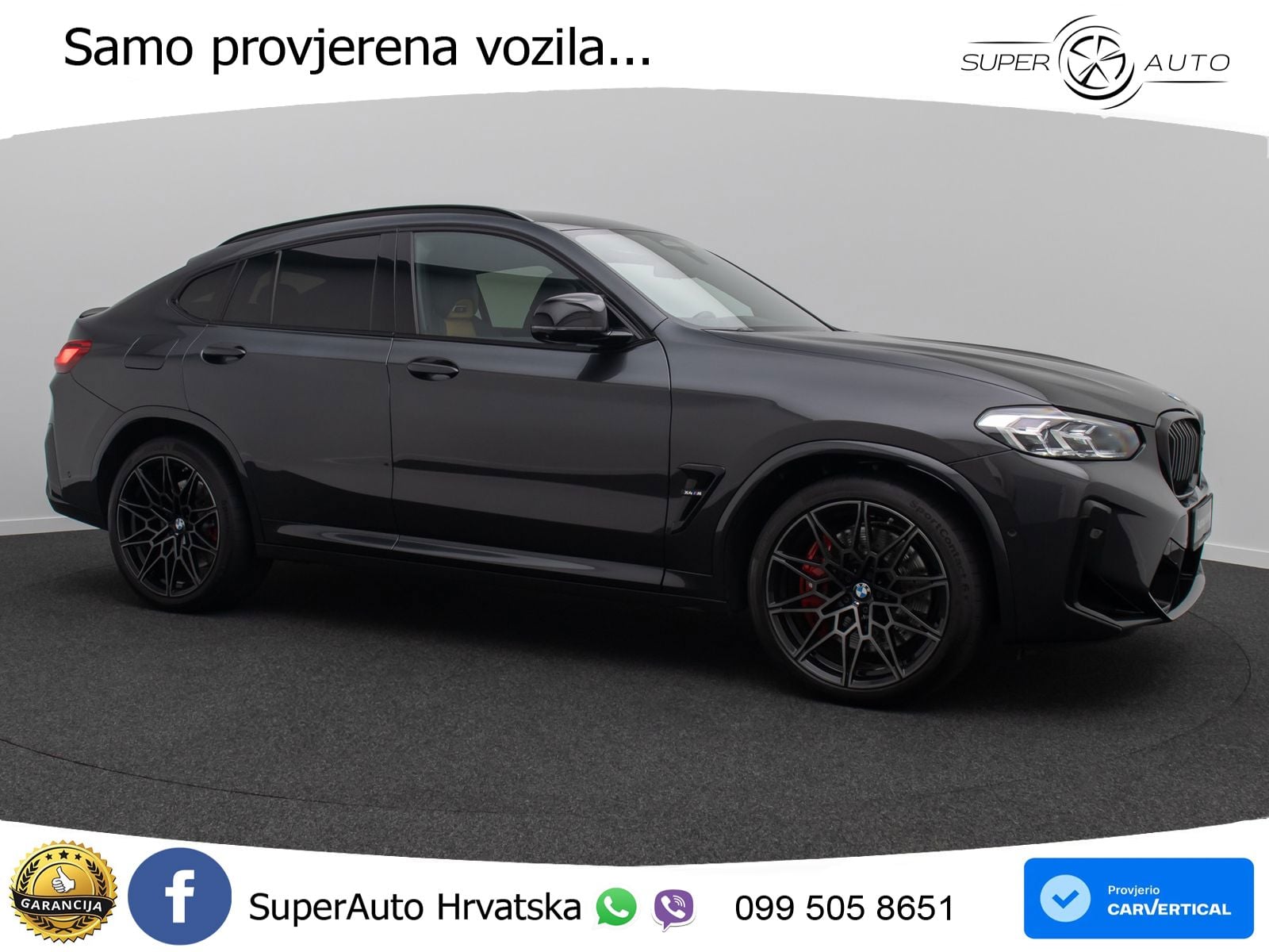 BMW X4 M Competition 3.0 (510 KS) xDrive Steptronic LED+GR SJED+ACC