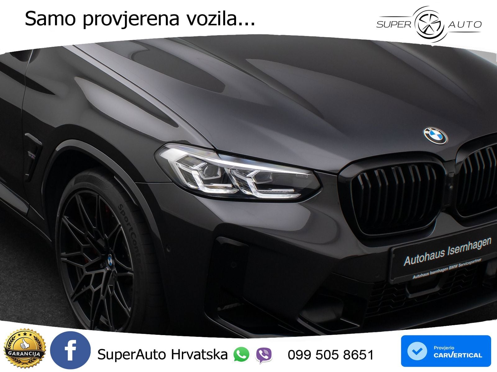 BMW X4 M Competition 3.0 (510 KS) xDrive Steptronic LED+GR SJED+ACC