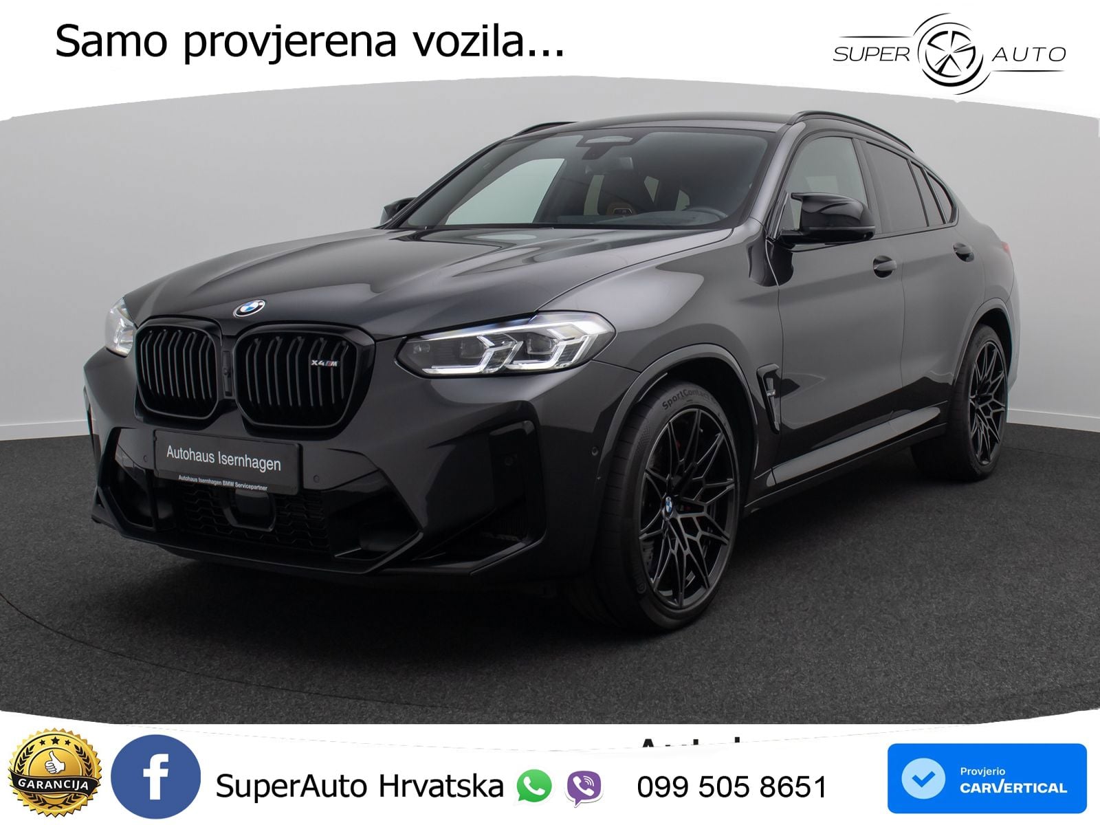 BMW X4 M Competition 3.0 (510 KS) xDrive Steptronic LED+GR SJED+ACC