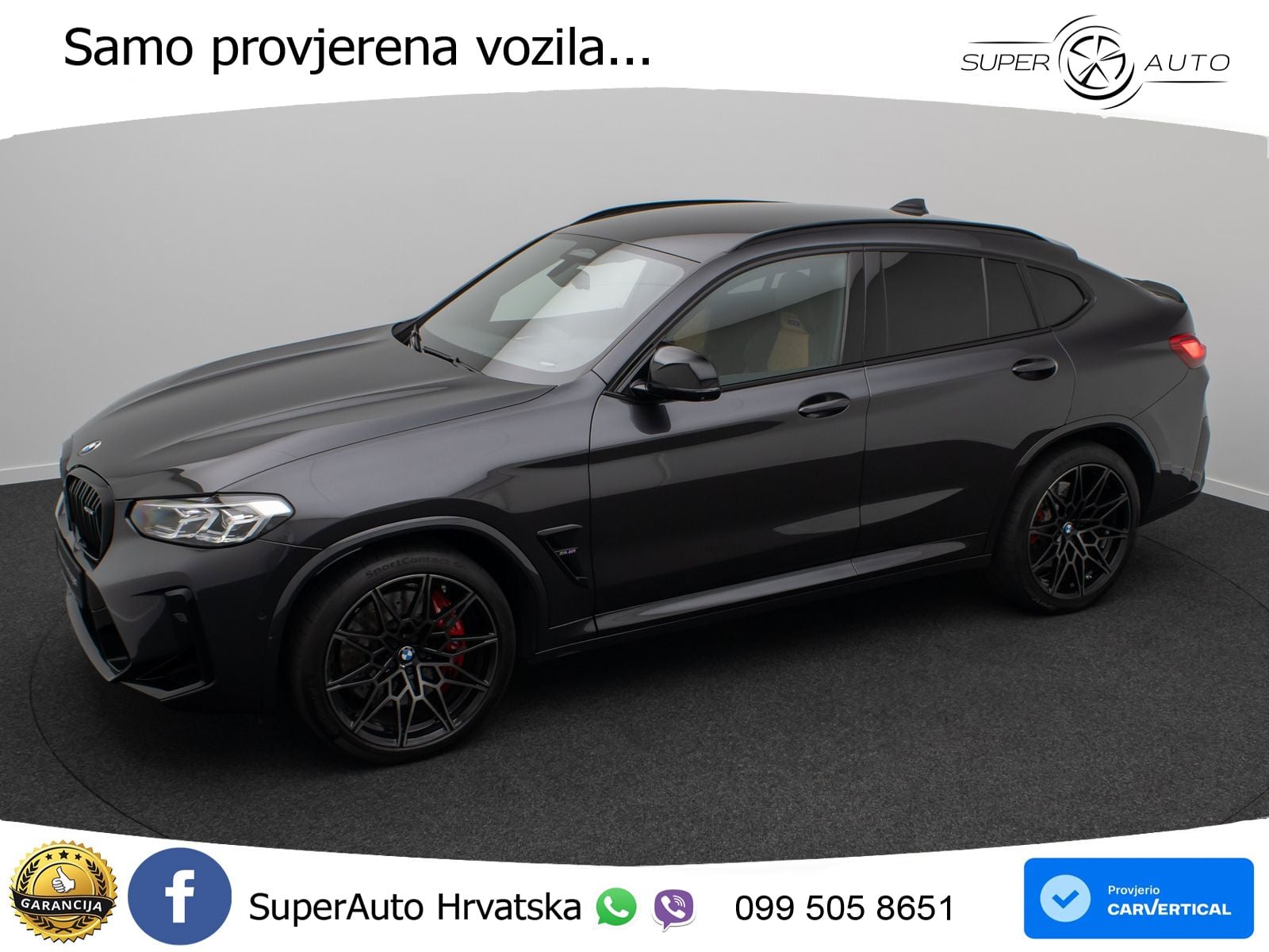 BMW X4 M Competition 3.0 (510 KS) xDrive Steptronic LED+GR SJED+ACC