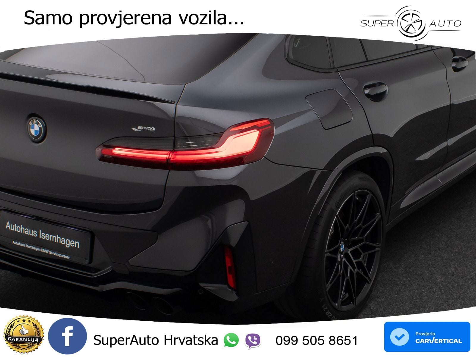 BMW X4 M Competition 3.0 (510 KS) xDrive Steptronic LED+GR SJED+ACC