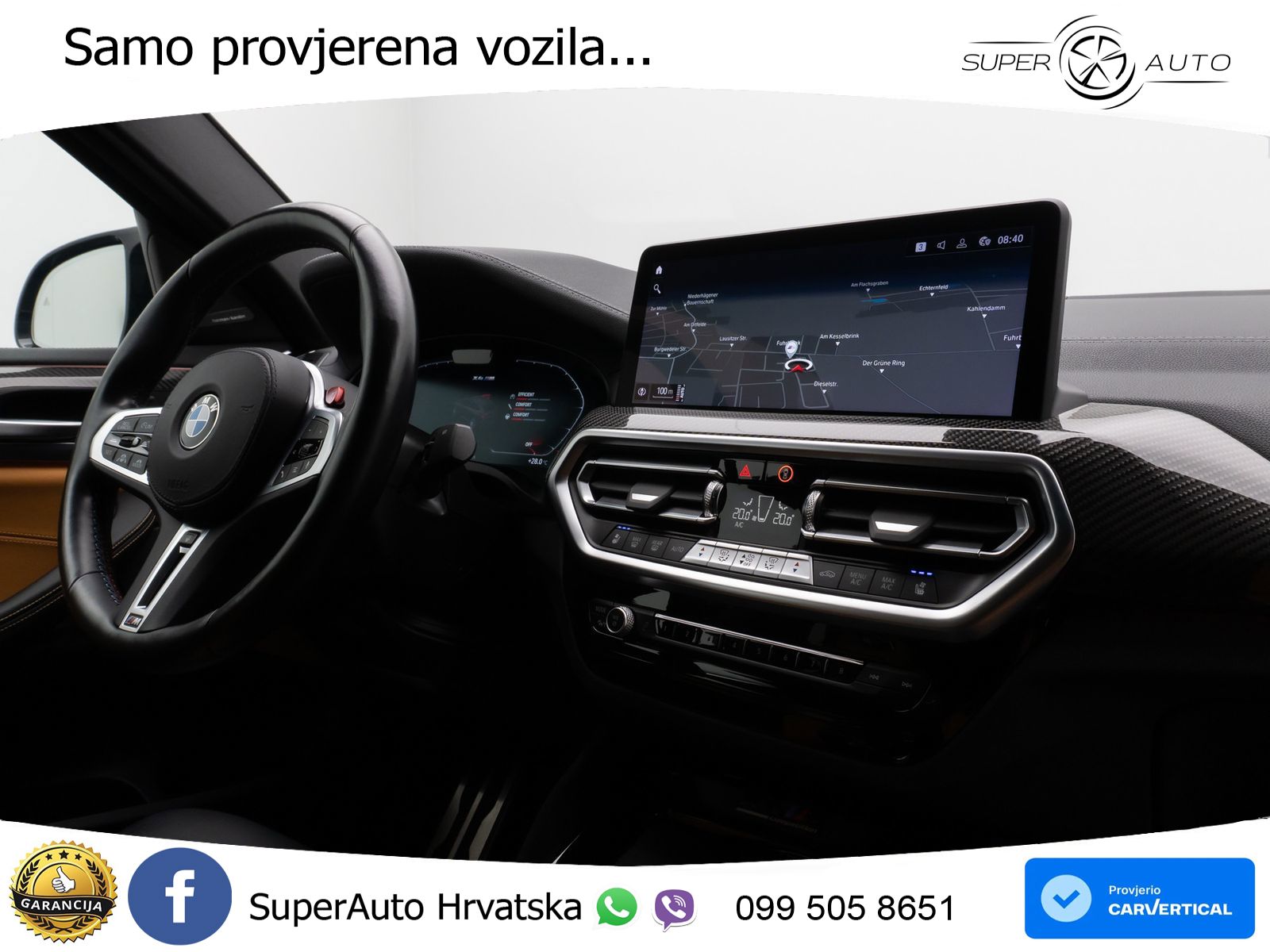 BMW X4 M Competition 3.0 (510 KS) xDrive Steptronic LED+GR SJED+ACC