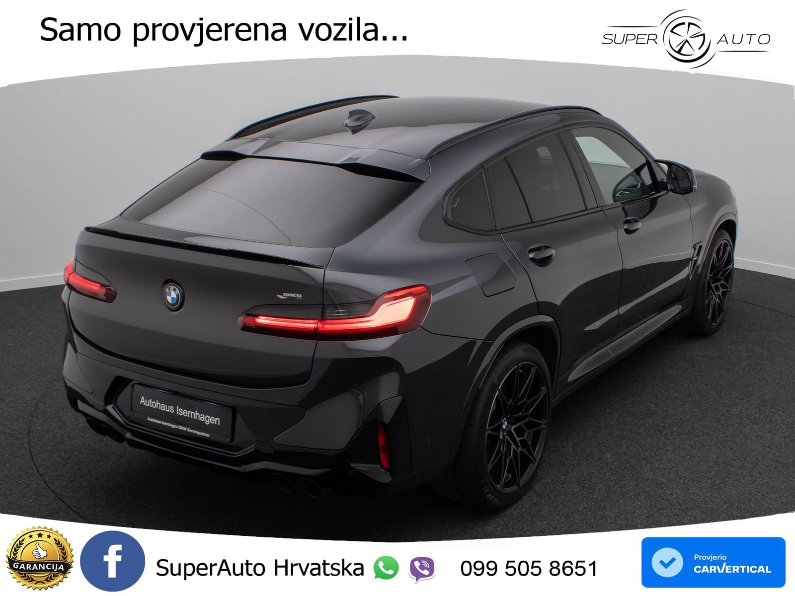 BMW X4 M Competition 3.0 (510 KS) xDrive Steptronic LED+GR SJED+ACC