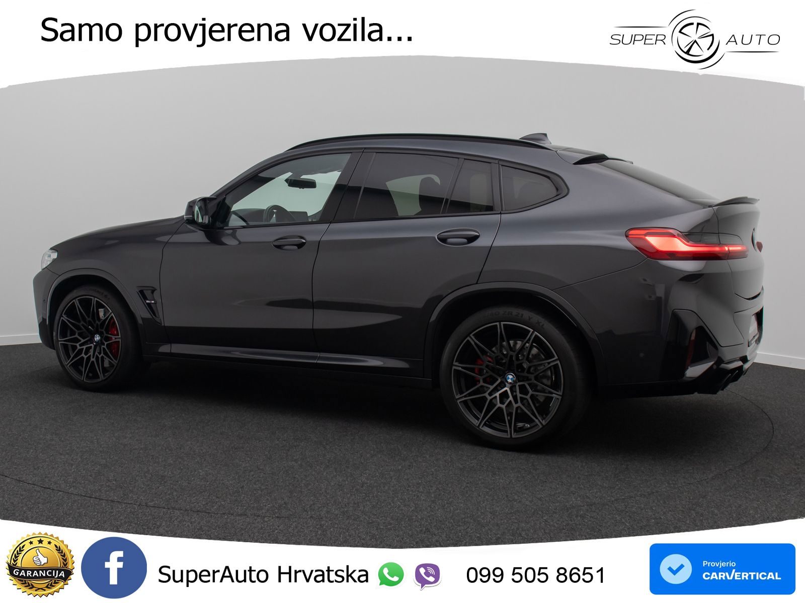 BMW X4 M Competition 3.0 (510 KS) xDrive Steptronic LED+GR SJED+ACC