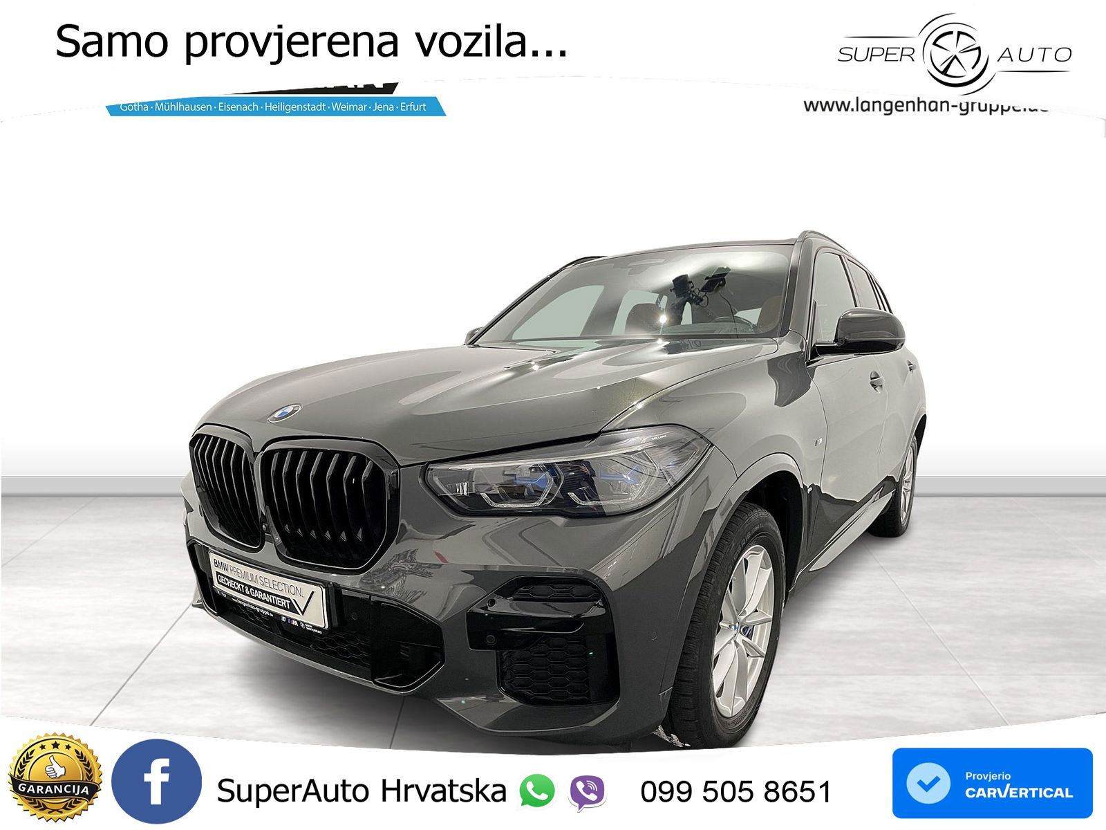 BMW X5 30d (286 KS) xDrive Steptronic M Sport ACC+HEAD+GR SJED+360+PANO